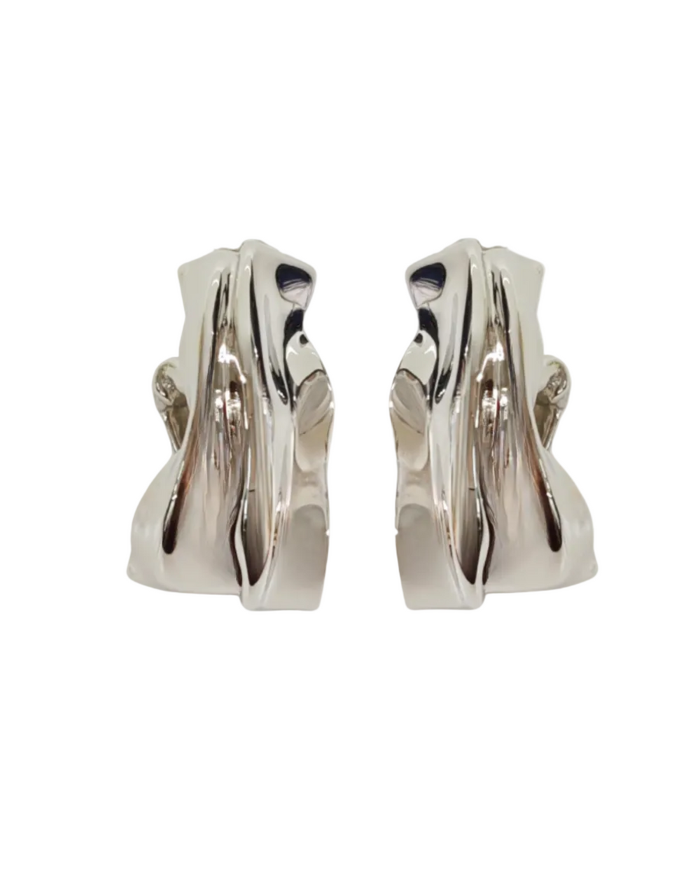 The Big Wave Earrings by Anita Berisha - At Present Jewelry