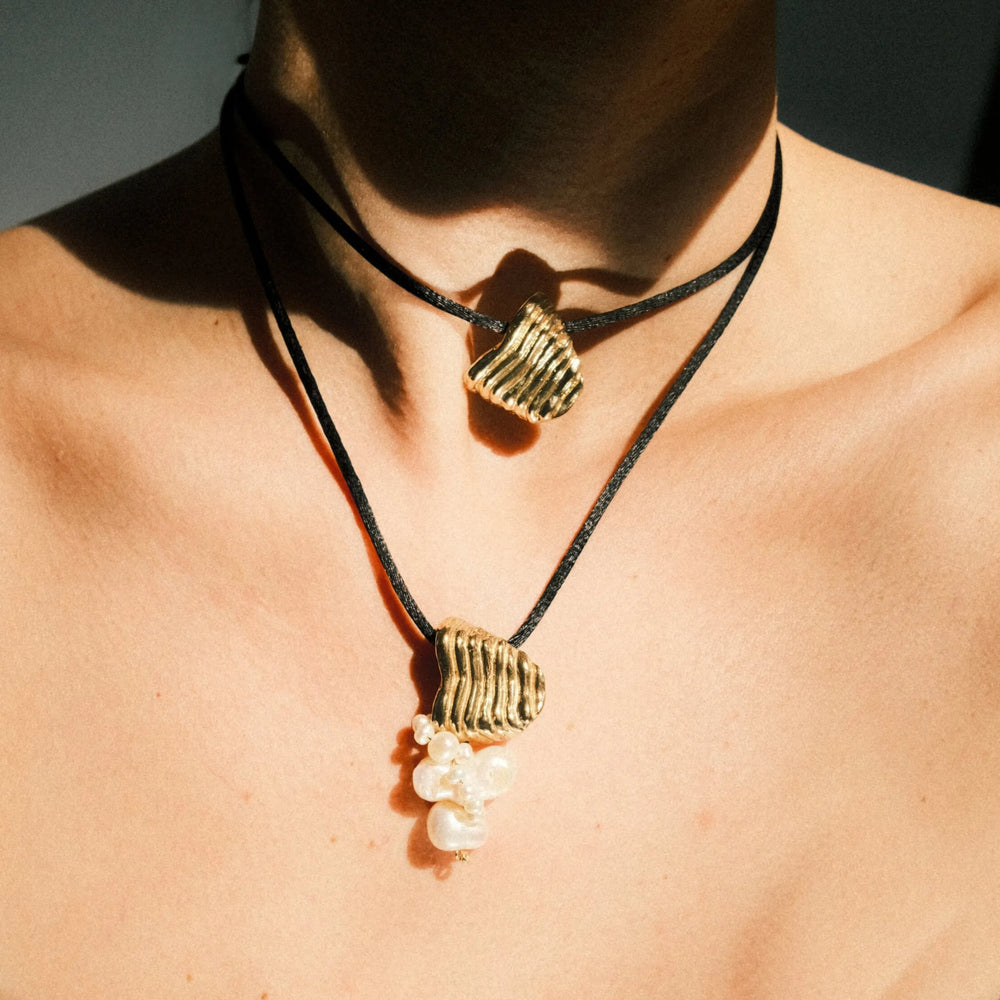 The Sound of Waves Pendant by Anita Berisha - At Present Jewelry