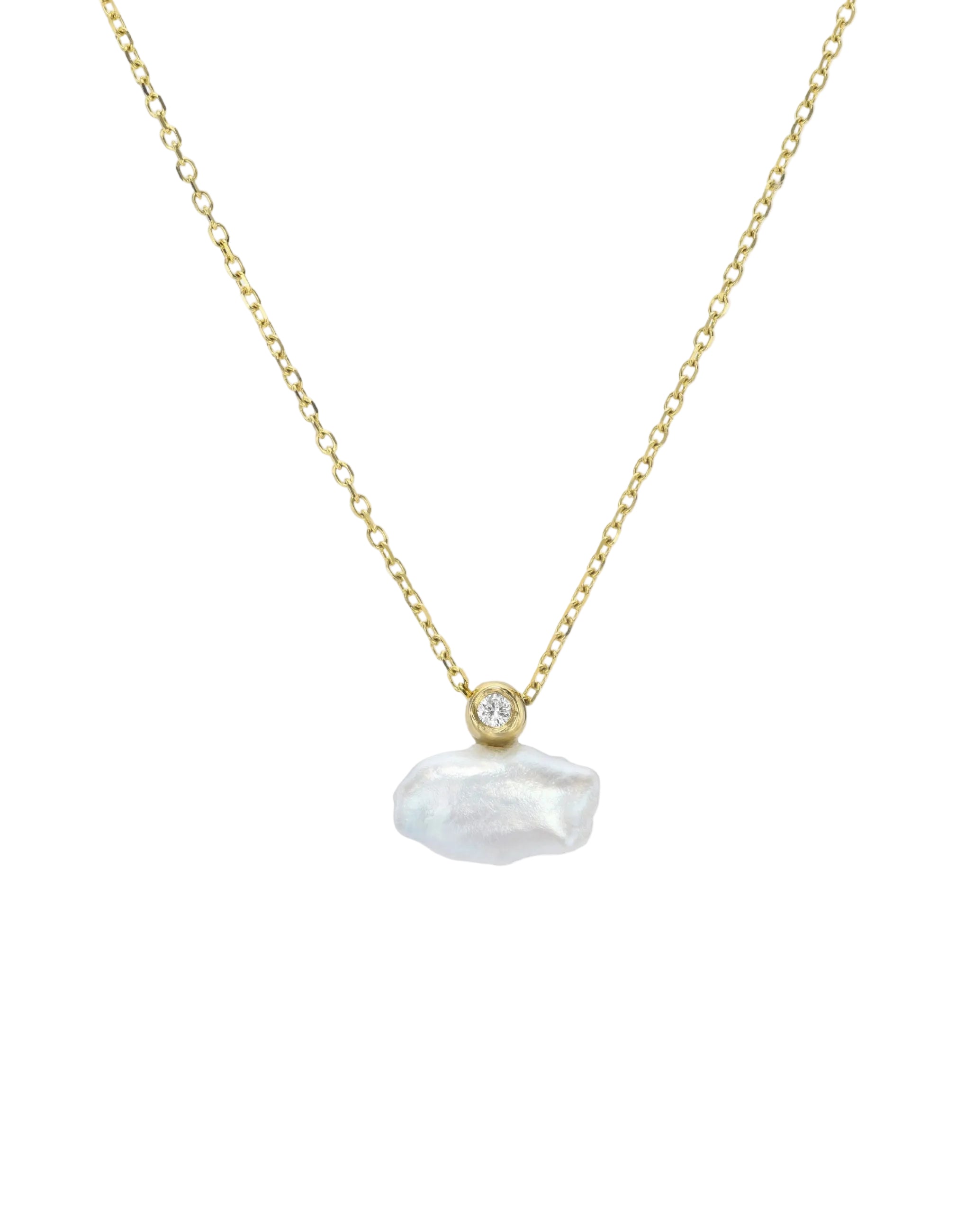 Celeste Lagniappe Necklace by White/Space - At Present Jewelry