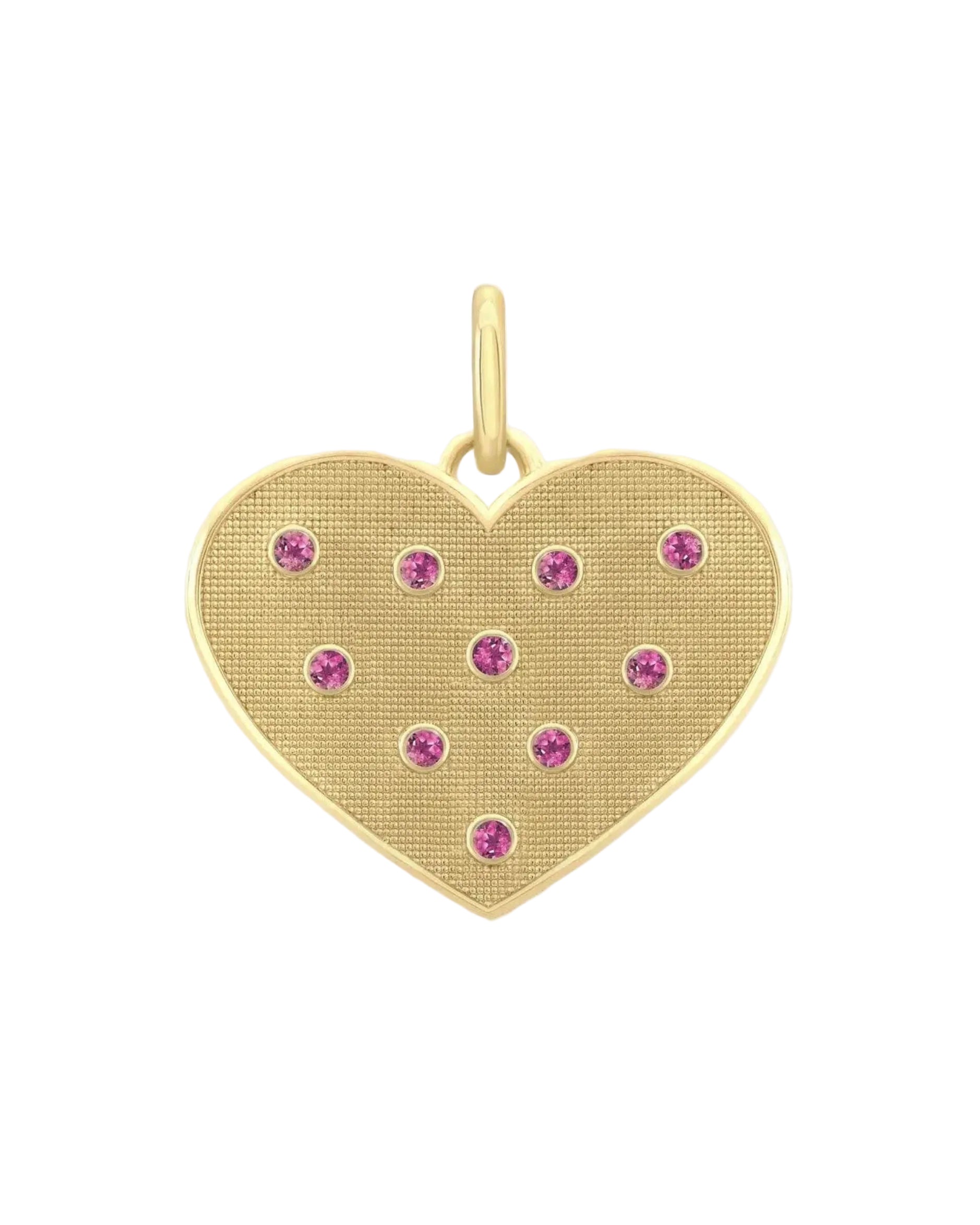 Birthstone Heart Pendant