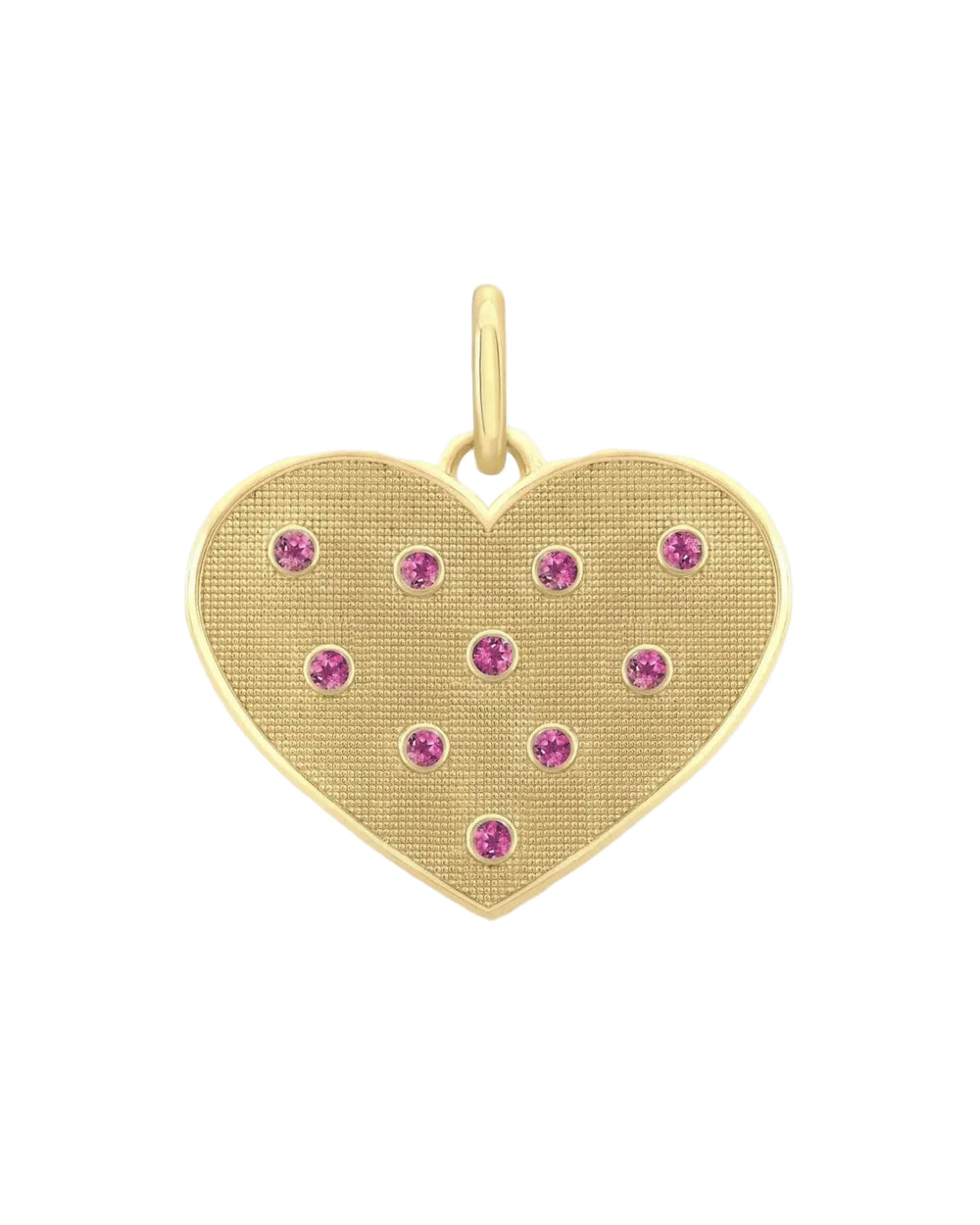 Birthstone Heart Pendant by Alice Pierre - At Present Jewelry