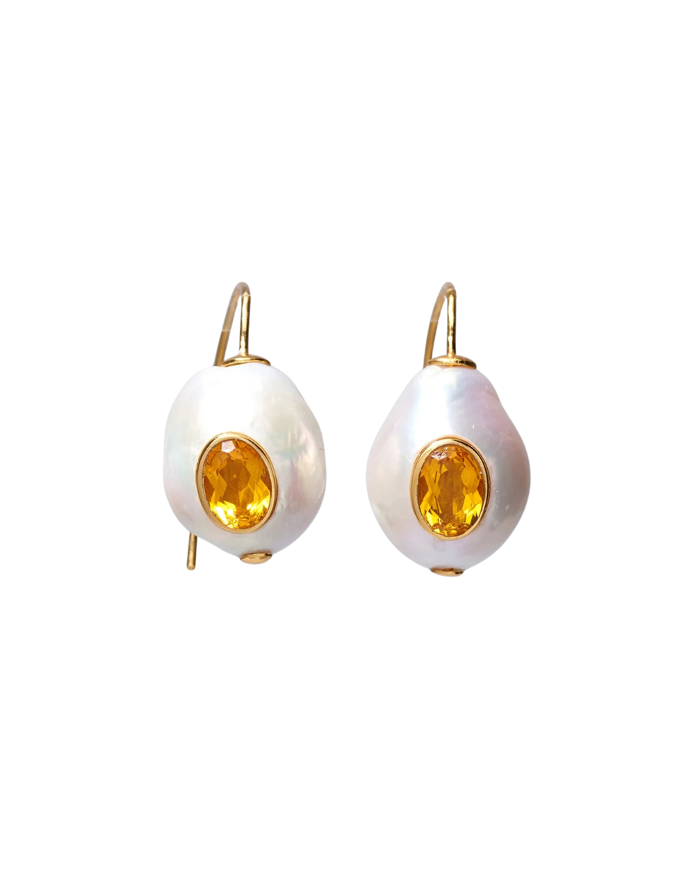 Pearl Pablo Earrings by Lizzie Fortunato - At Present Jewelry