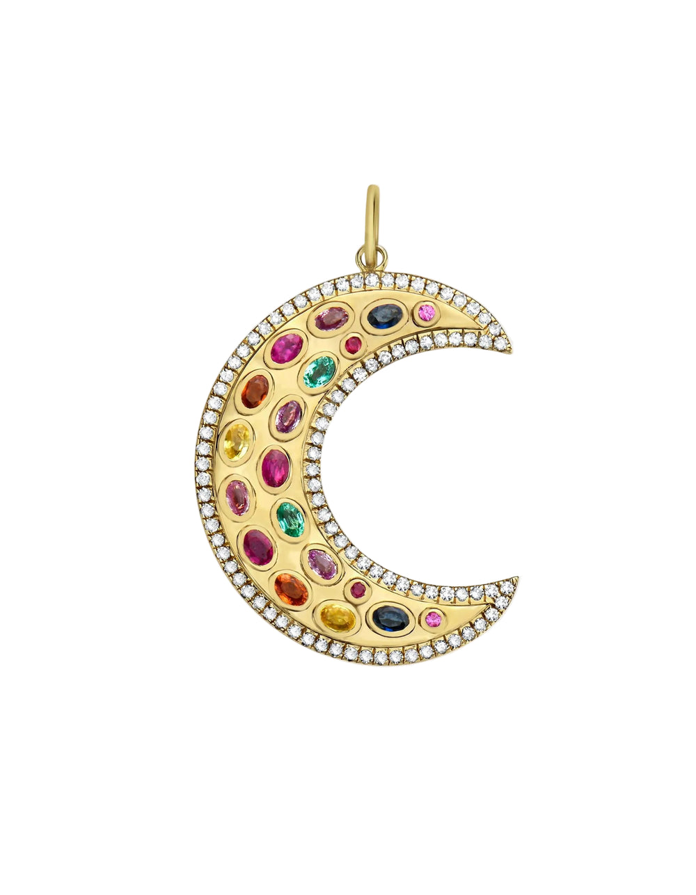 Maneskin Moon Charm by Lionheart - At Present Jewelry