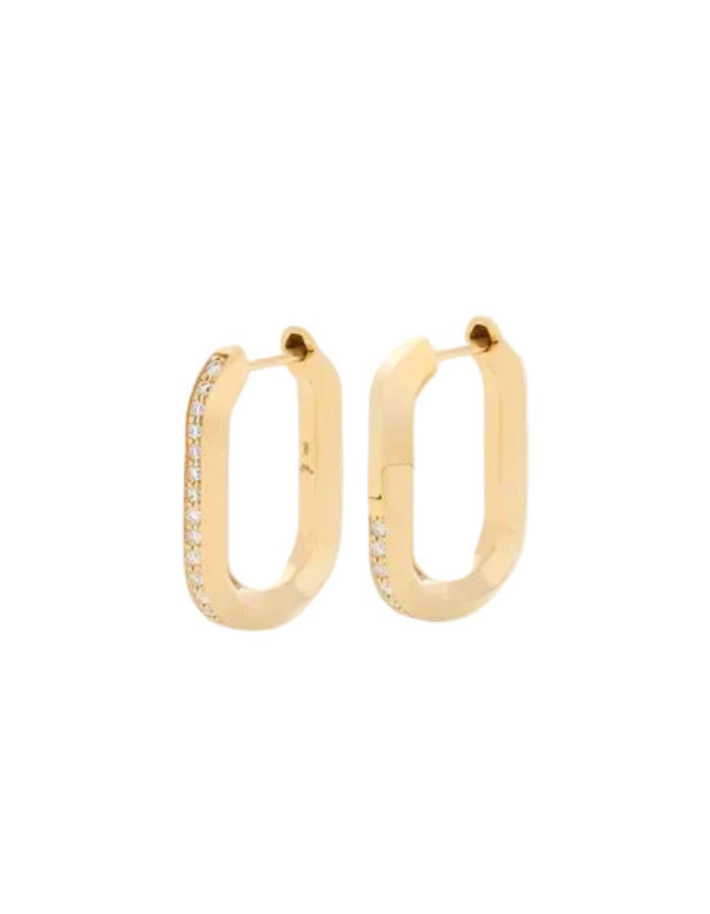 18k Vault Hoops