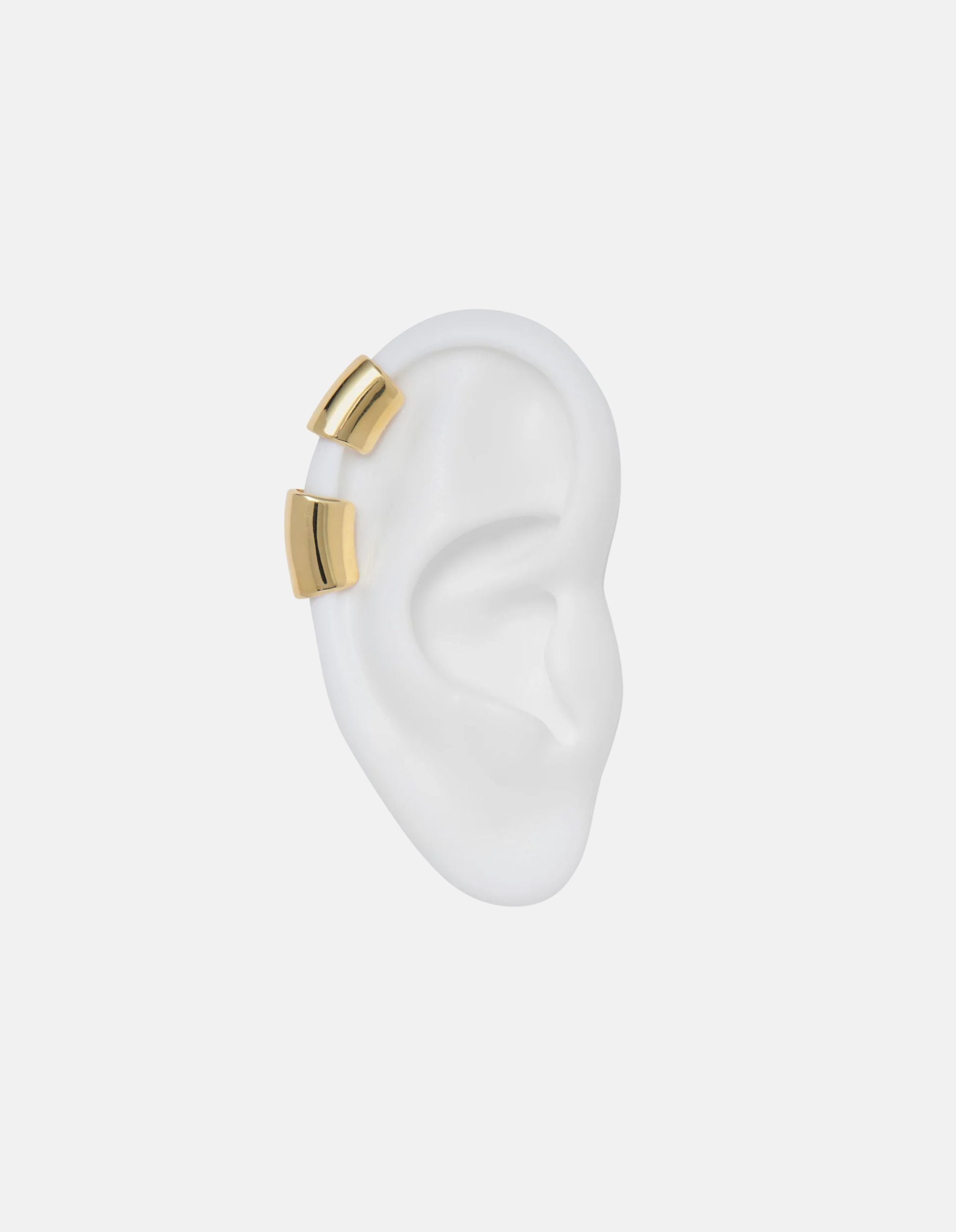 Split Helix Ear Cuff in Gold by Lady Grey - At Present Jewelry