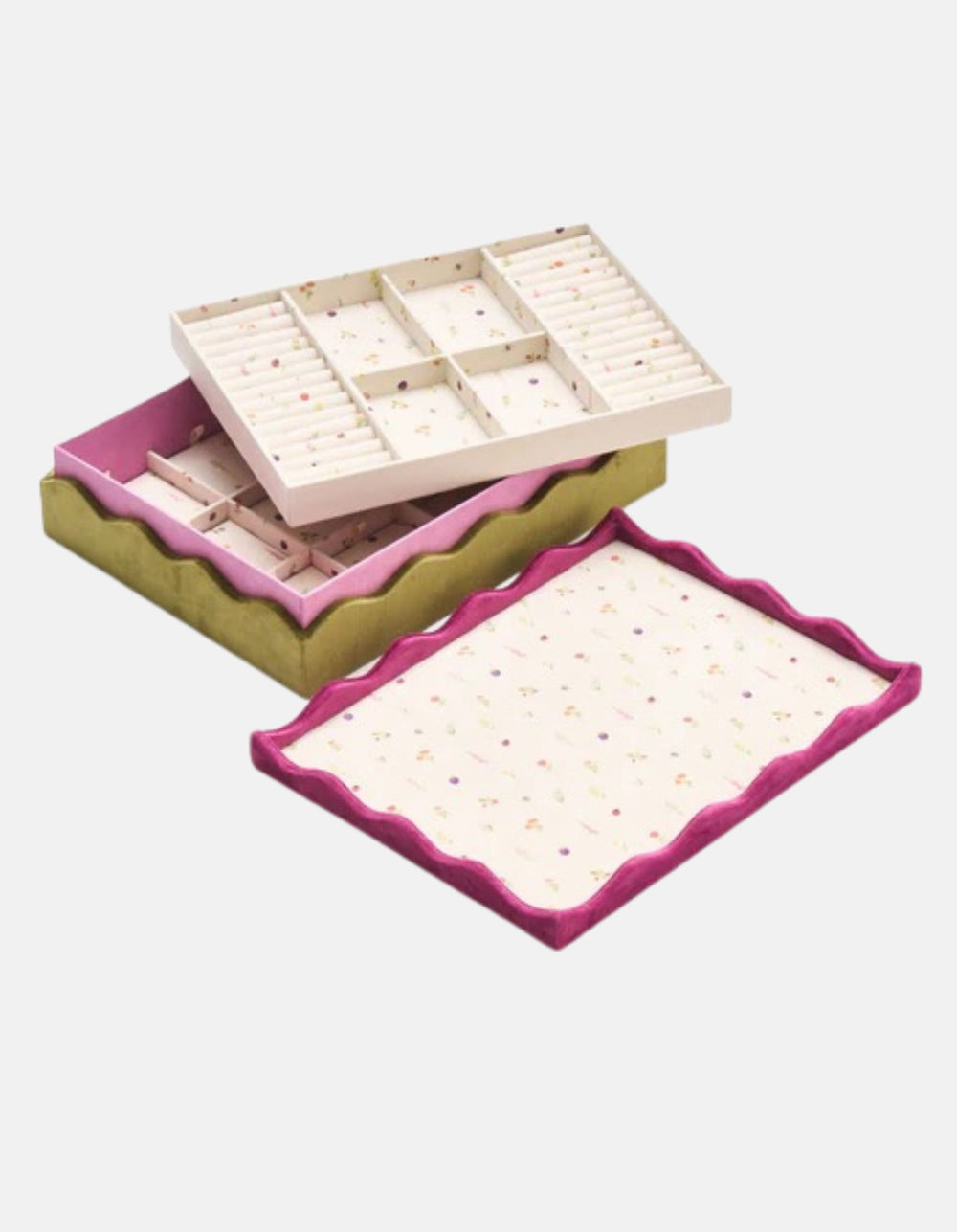 Scalloped Floret Jewelry Box by Ariel Gordon Jewelry - At Present Jewelry