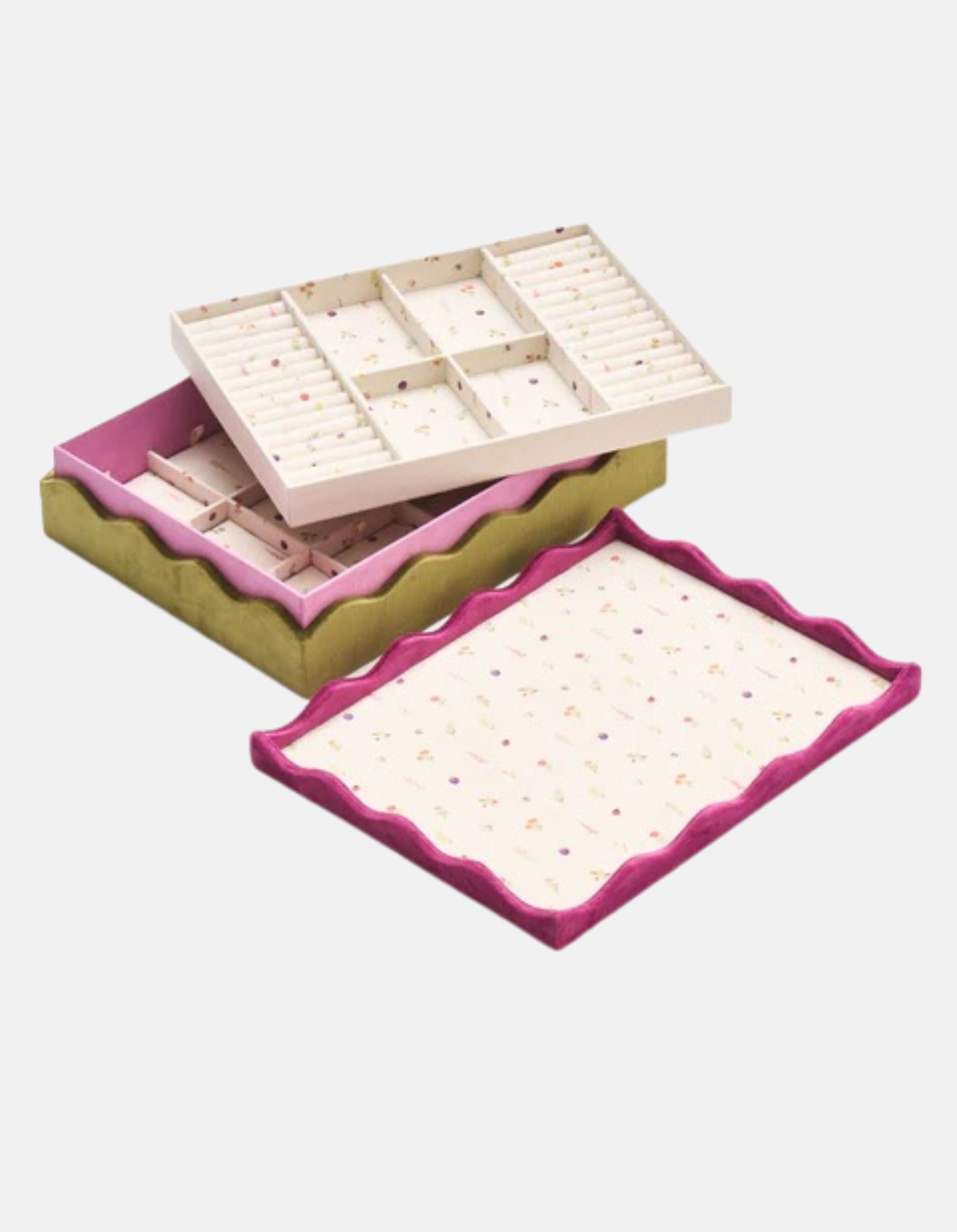 Scalloped Floret Jewelry Box by Ariel Gordon Jewelry - At Present Jewelry