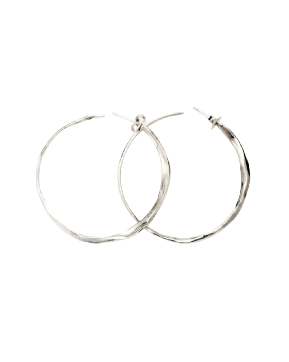 Small Sinew Hoops by Ariana Boussard-Reifel - At Present Jewelry
