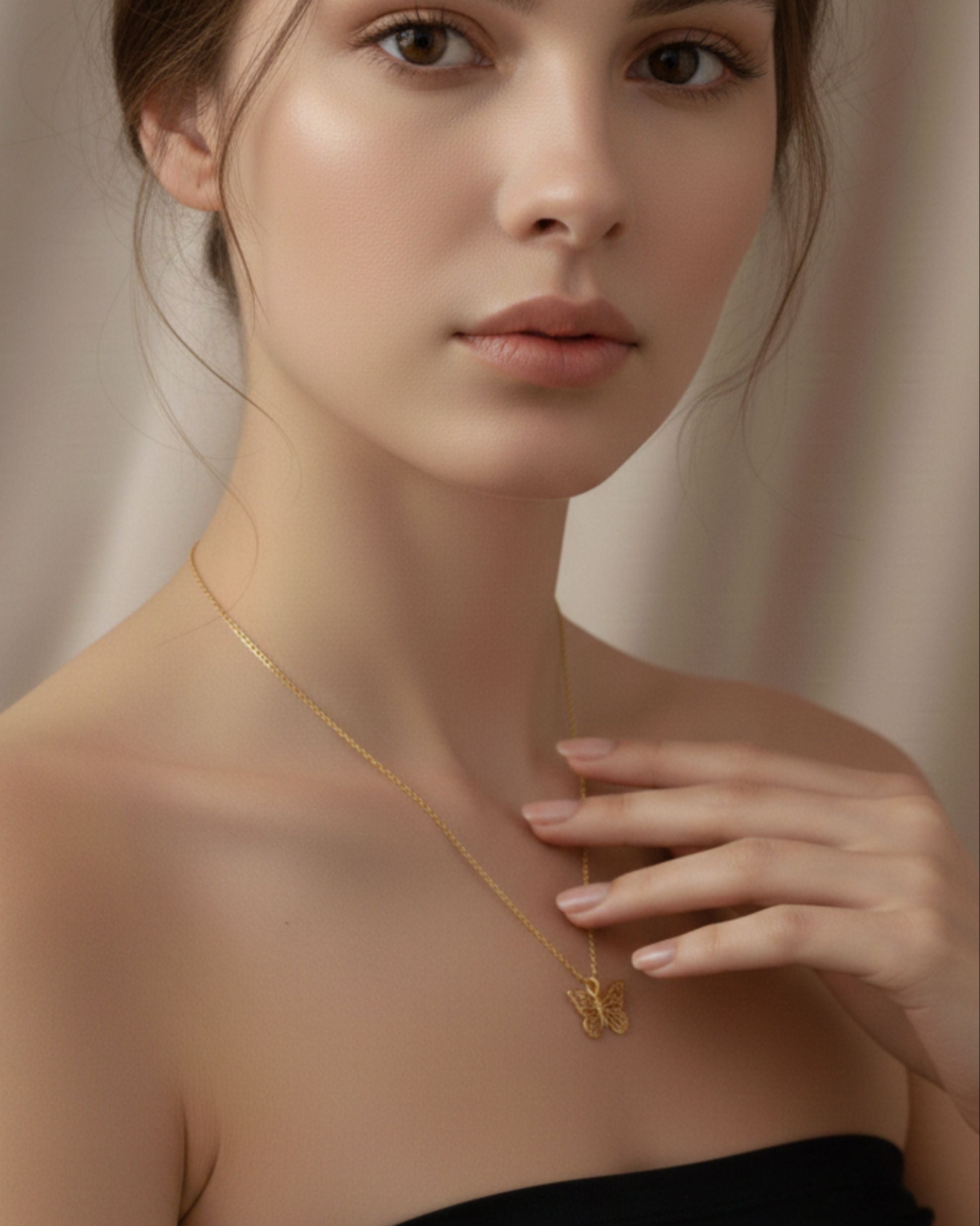 Baby Monarch Necklace