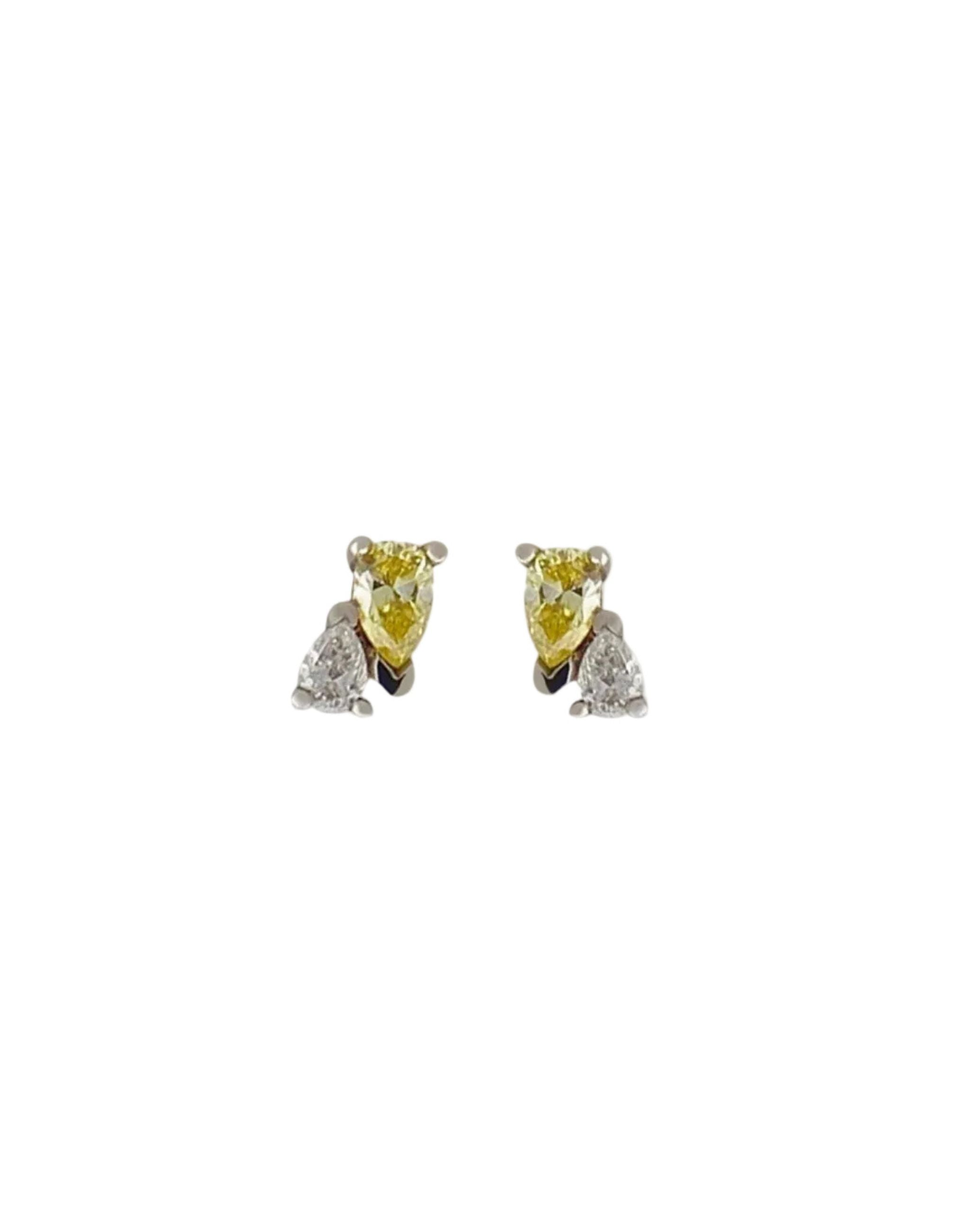 Me and You Stud by Labulgara - At Present Jewelry