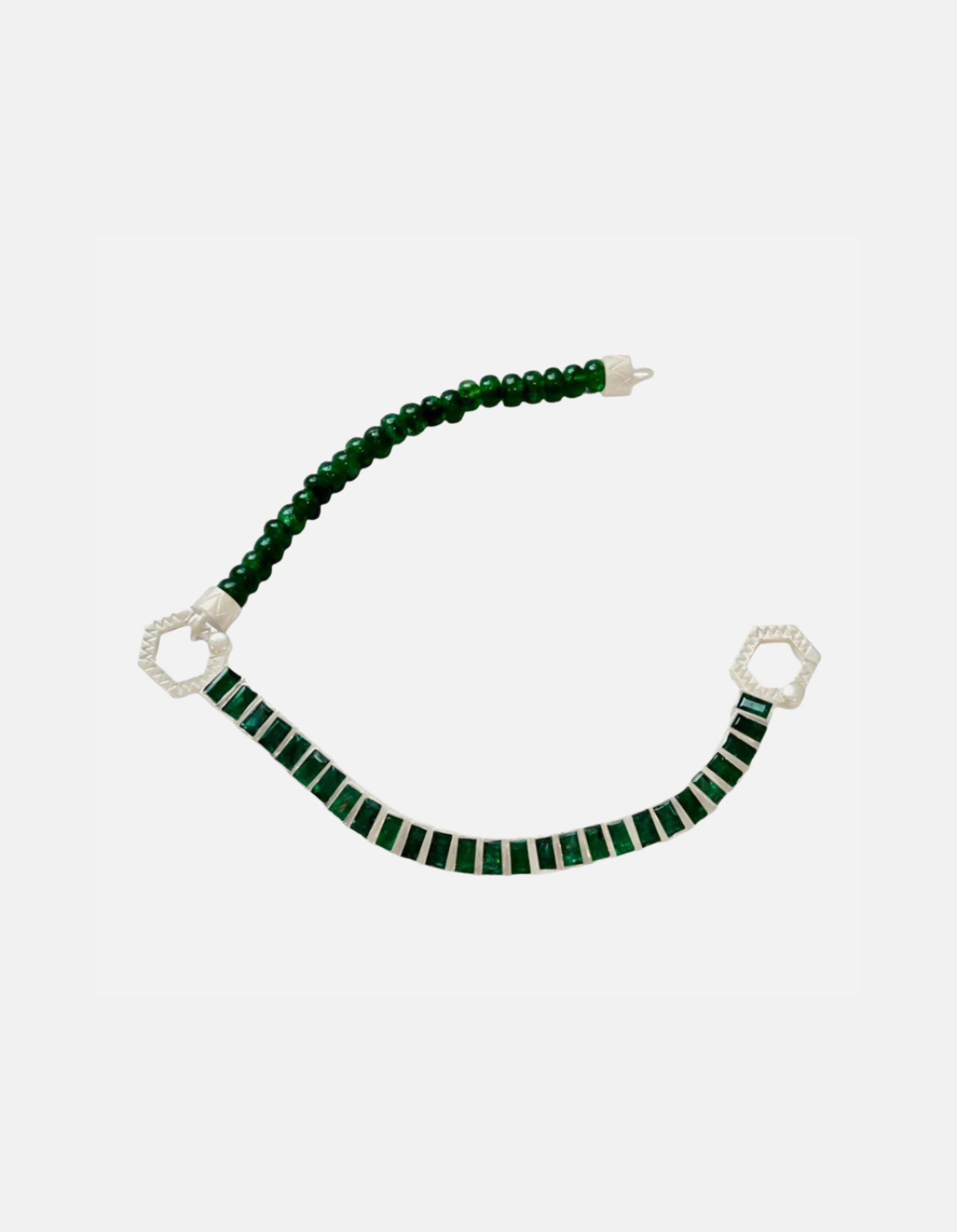 Chameleon Bracelet, Emerald by ELIBURCH - At Present Jewelry
