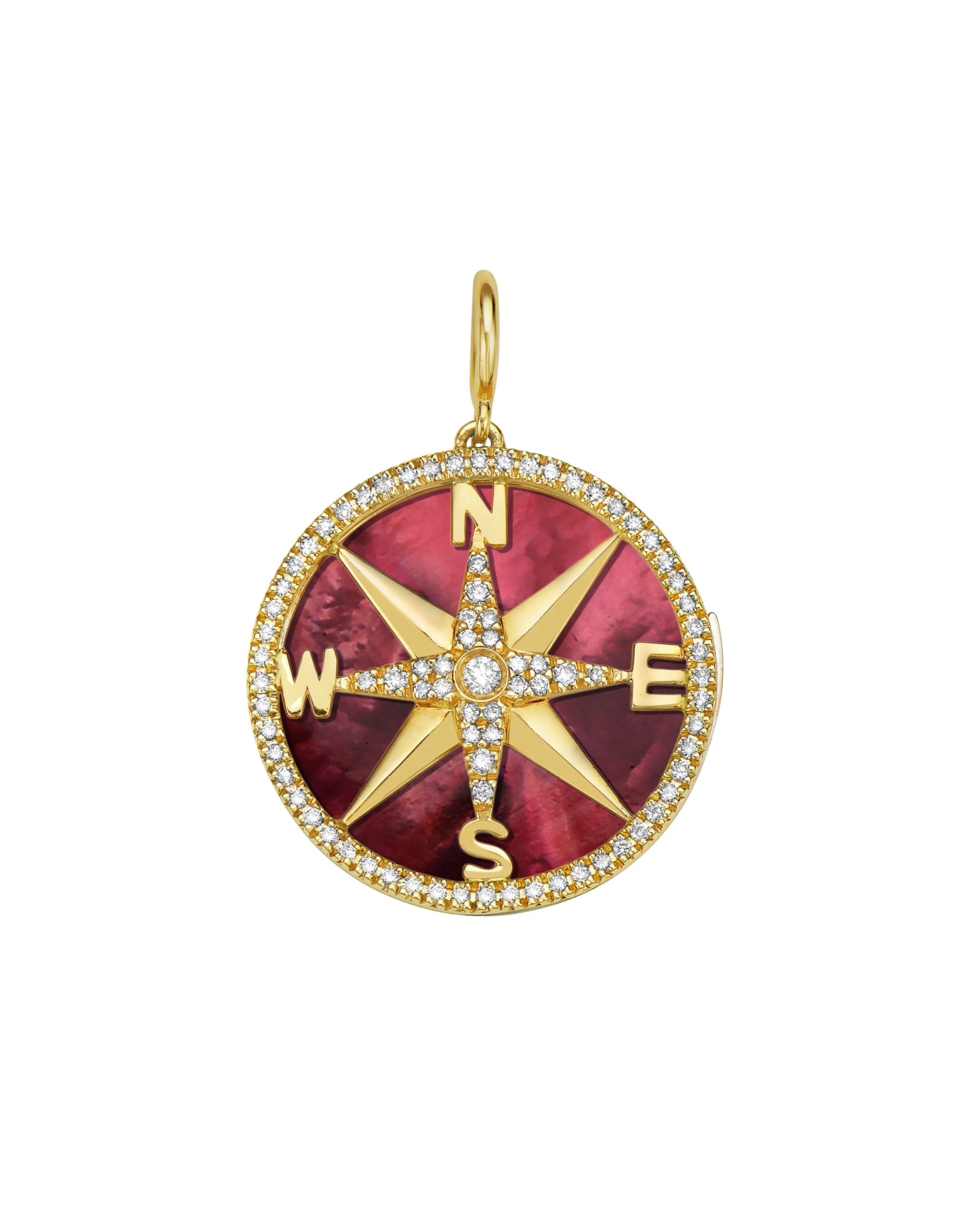 Seasons Compass Interchangeable Gemstone Charm