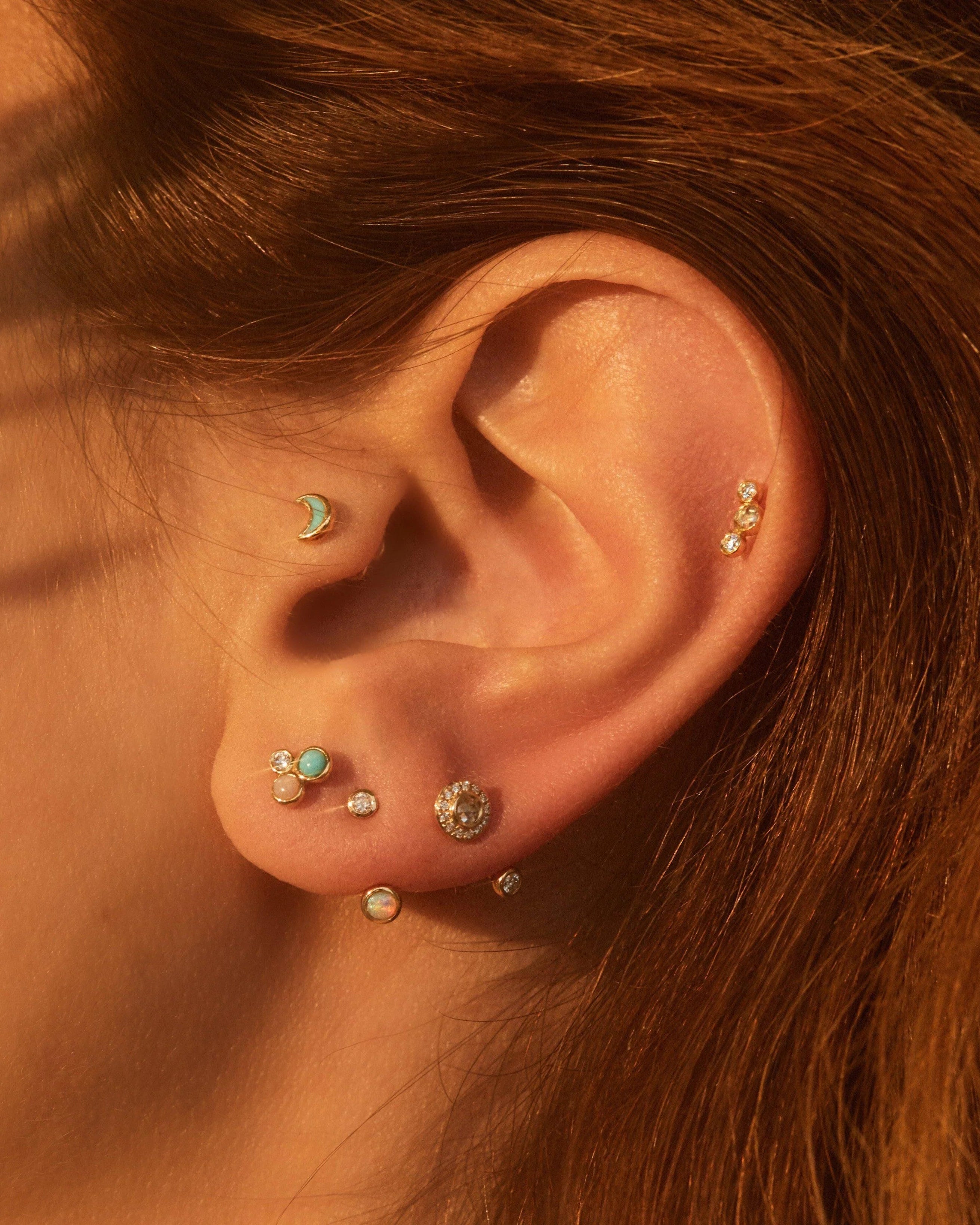 Pearl Gravitation Hook by Pamela Love - At Present Jewelry