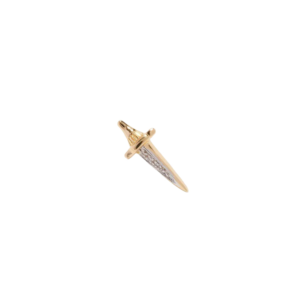 Dagger Pave Stud, Gold by Pamela Love - At Present Jewelry