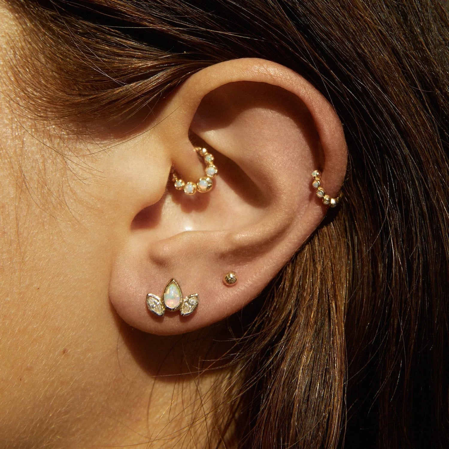 3mm Molten Stud by Pamela Love - At Present Jewelry