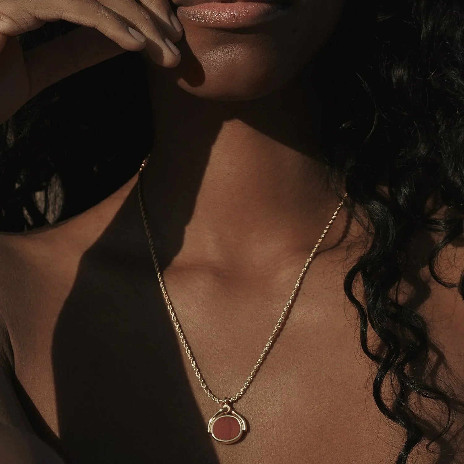 Leo Spinner Pendant by Pamela Love - At Present Jewelry