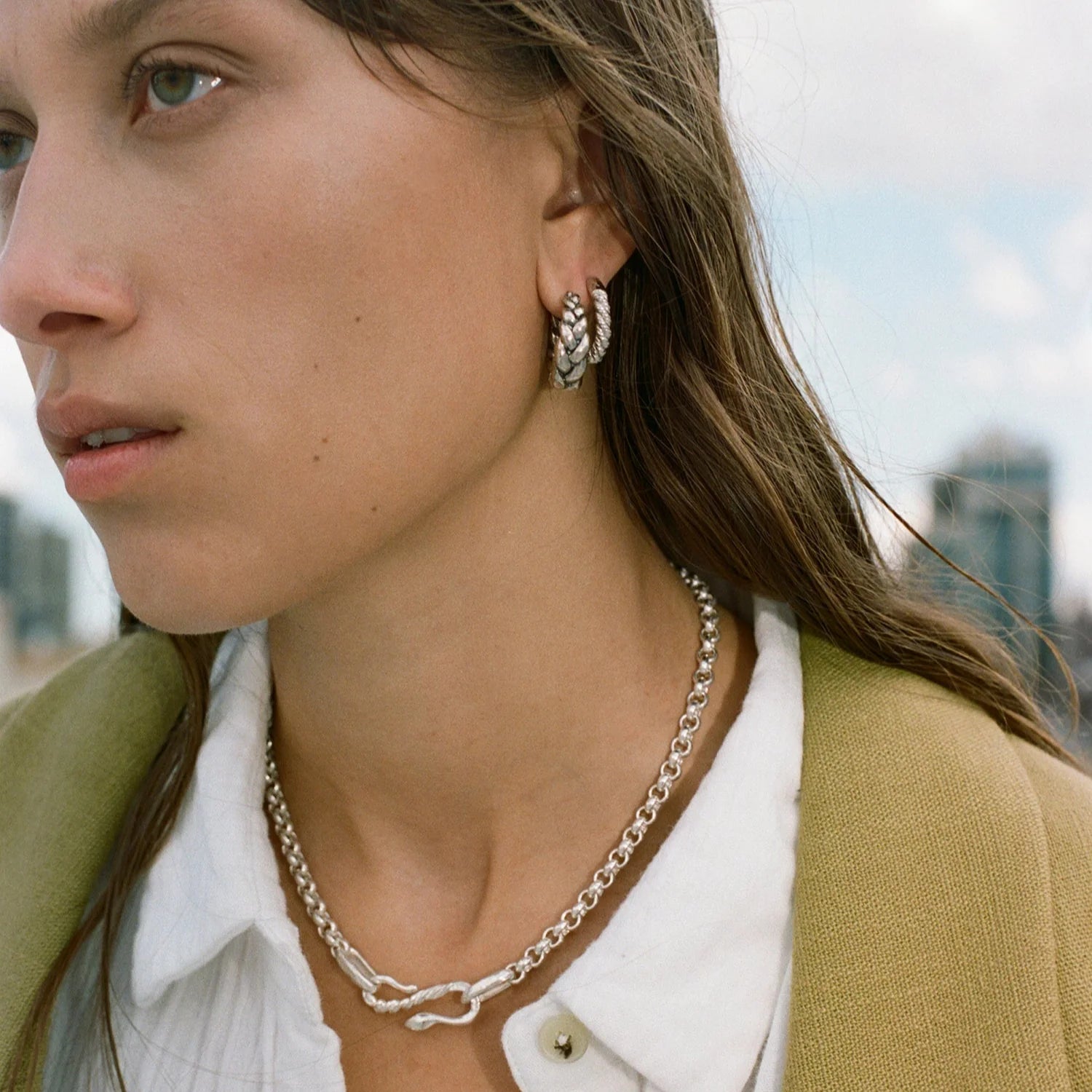 Serpent Chain by Pamela Love - At Present Jewelry