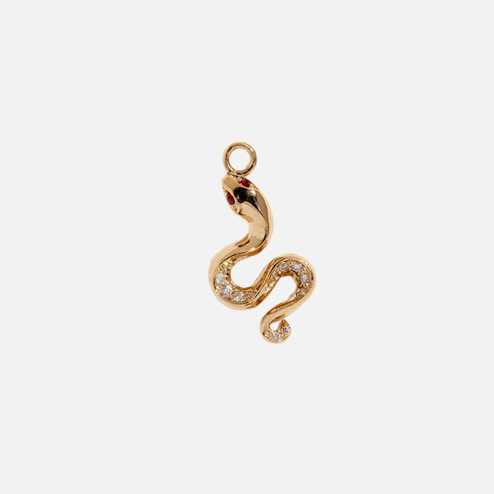 Serpente Charm by Pamela Love - At Present Jewelry