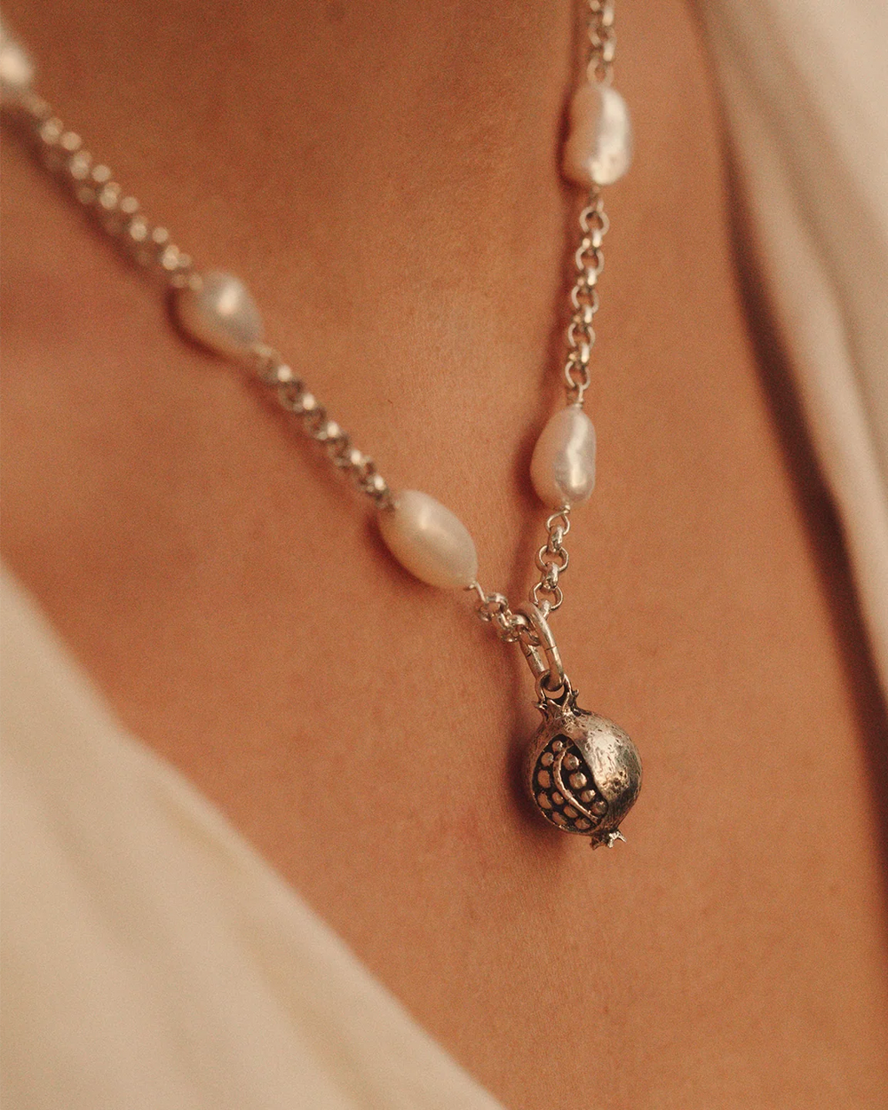 Persephone Charm, Silver by Pamela Love - At Present Jewelry