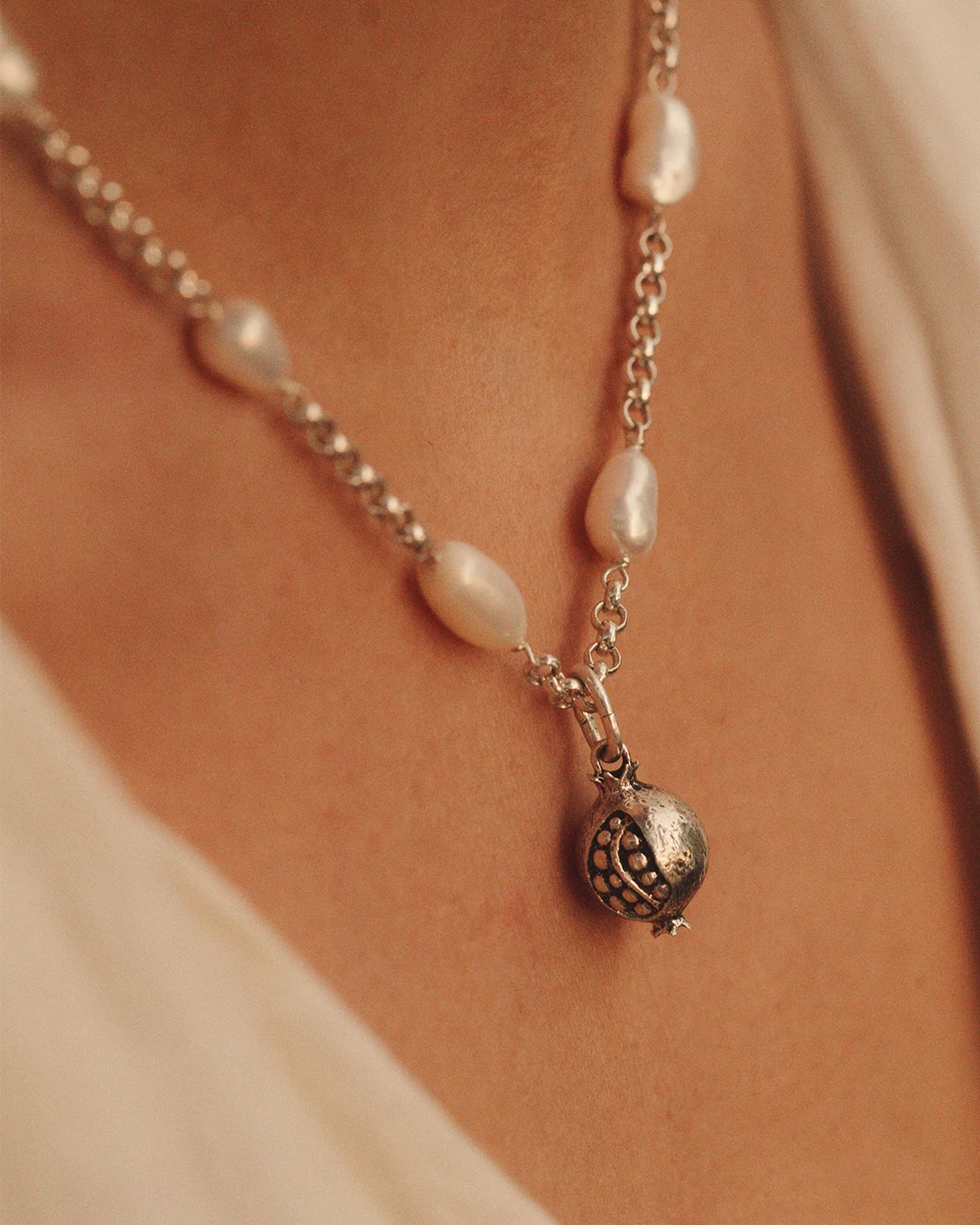 Persephone Charm, Silver by Pamela Love - At Present Jewelry