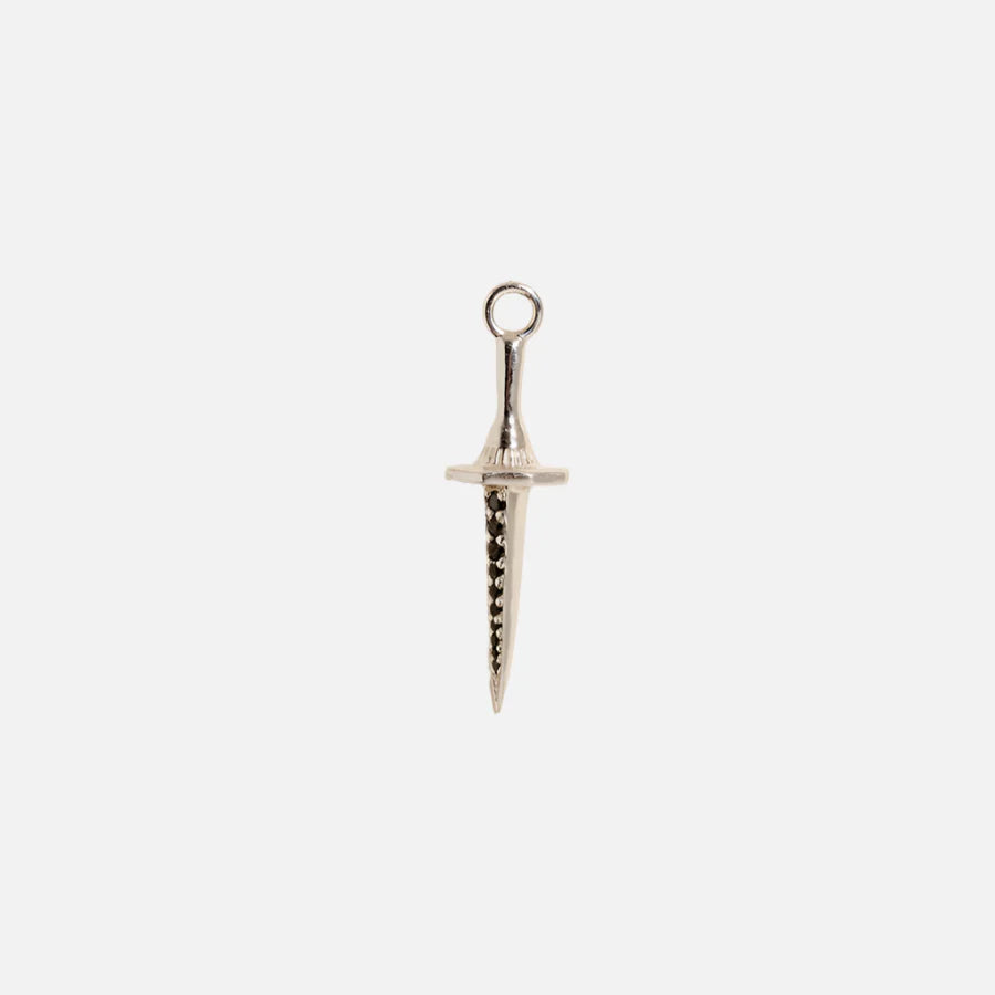 Dagger Charm, Silver by Pamela Love - At Present Jewelry