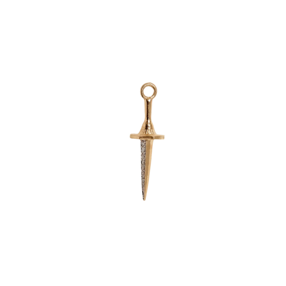 Dagger Charm, Gold by Pamela Love - At Present Jewelry