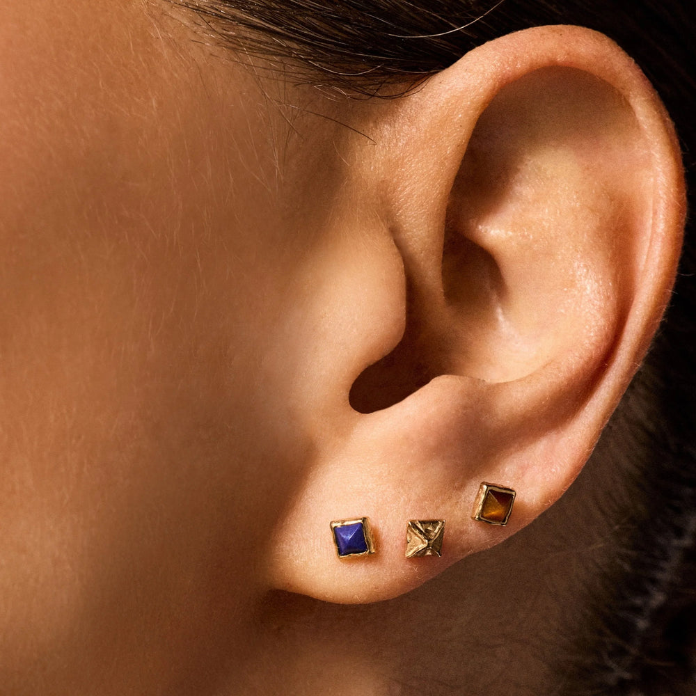 Stone Pyramid Stud by Pamela Love - At Present Jewelry