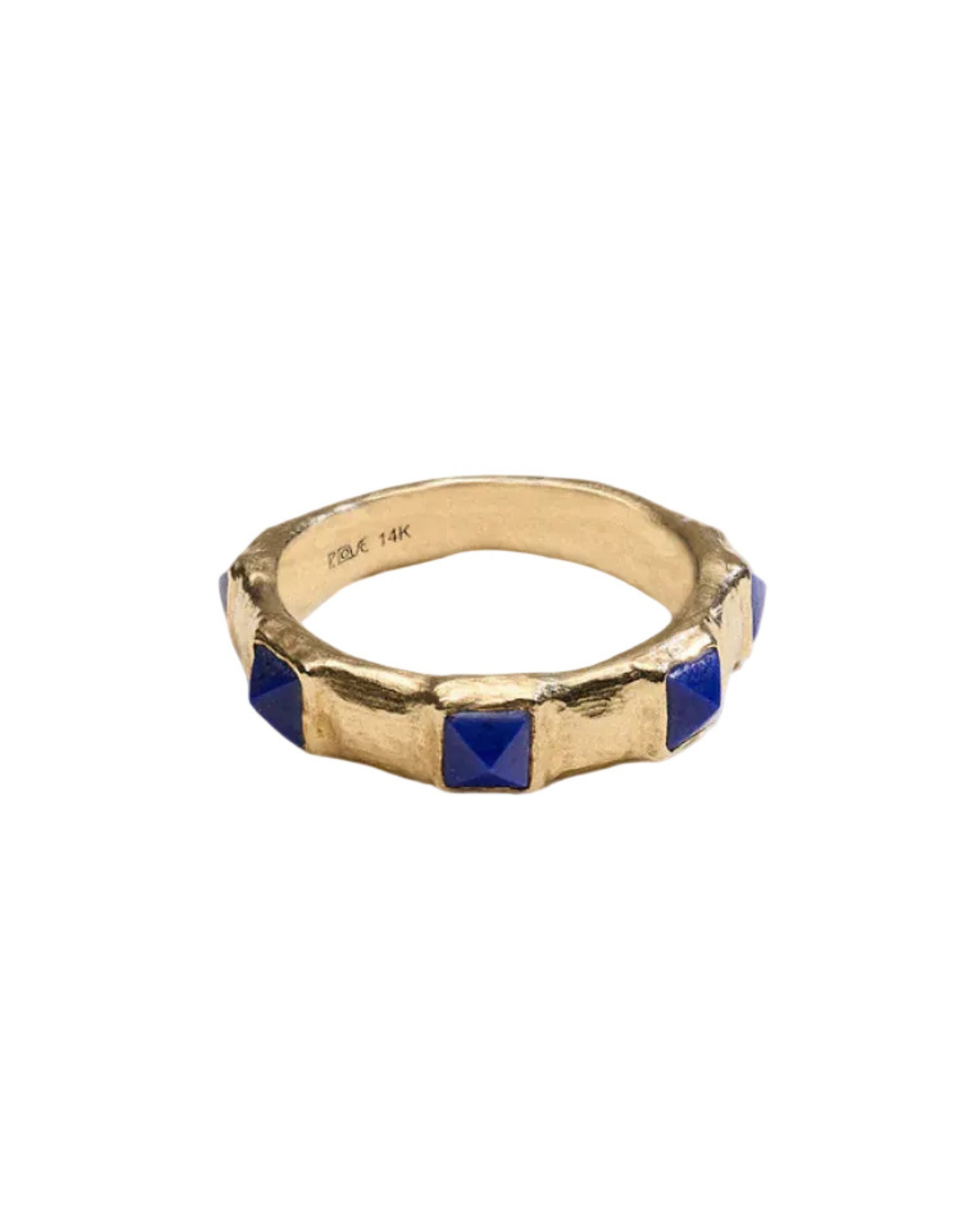 Stone Pyramid Band by Pamela Love - At Present Jewelry