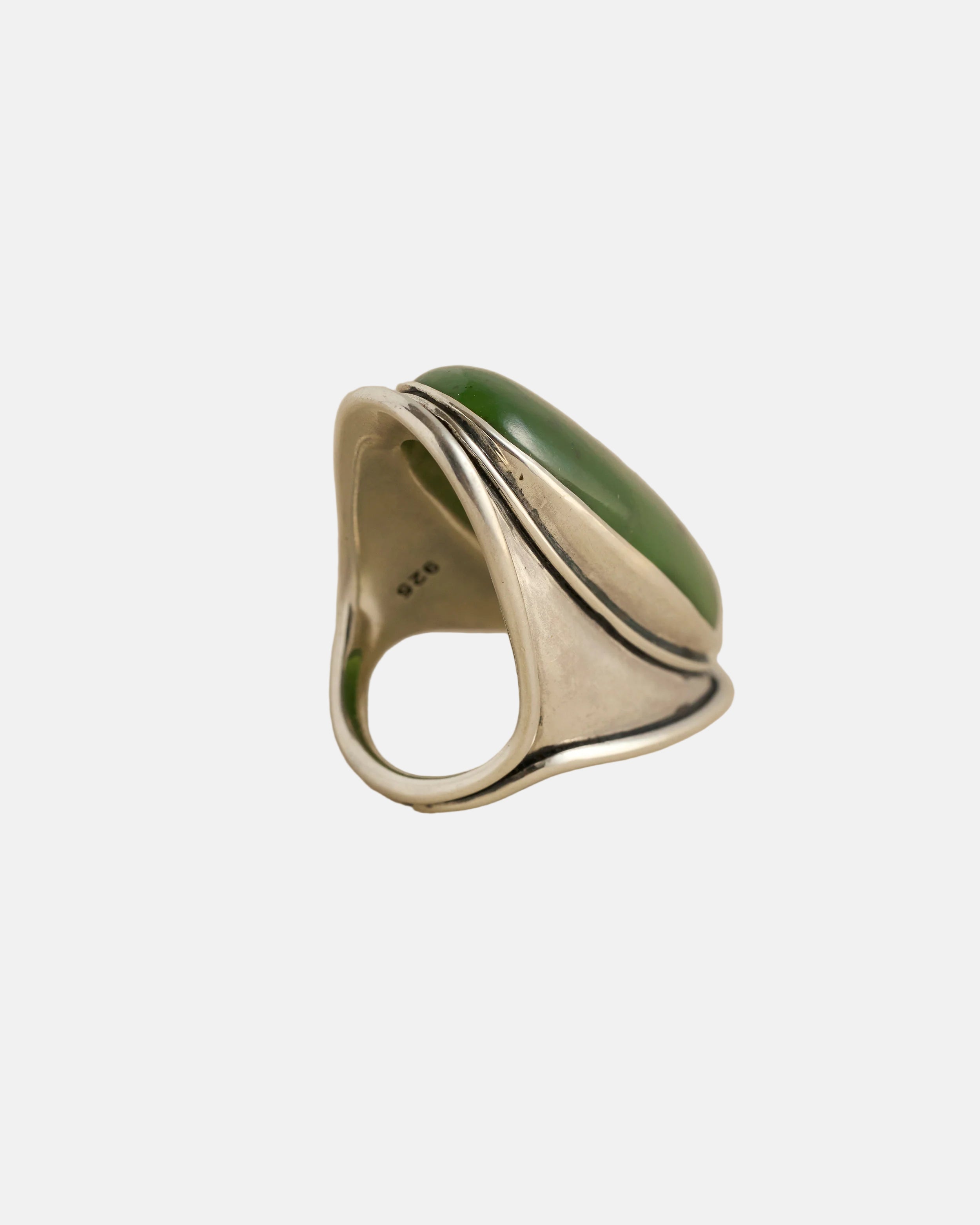 Mood Ring, Green Jade by Pamela Love - At Present Jewelry