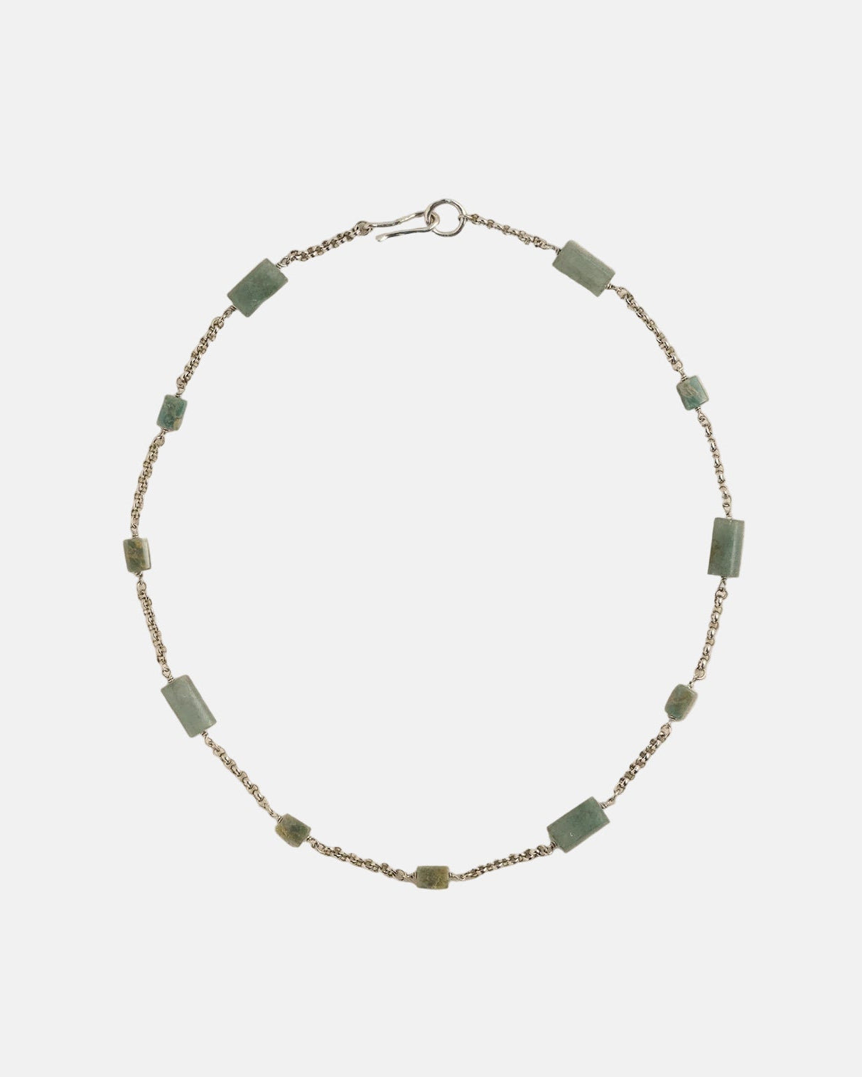 Astrid Necklace, Green Jade by Pamela Love - At Present Jewelry