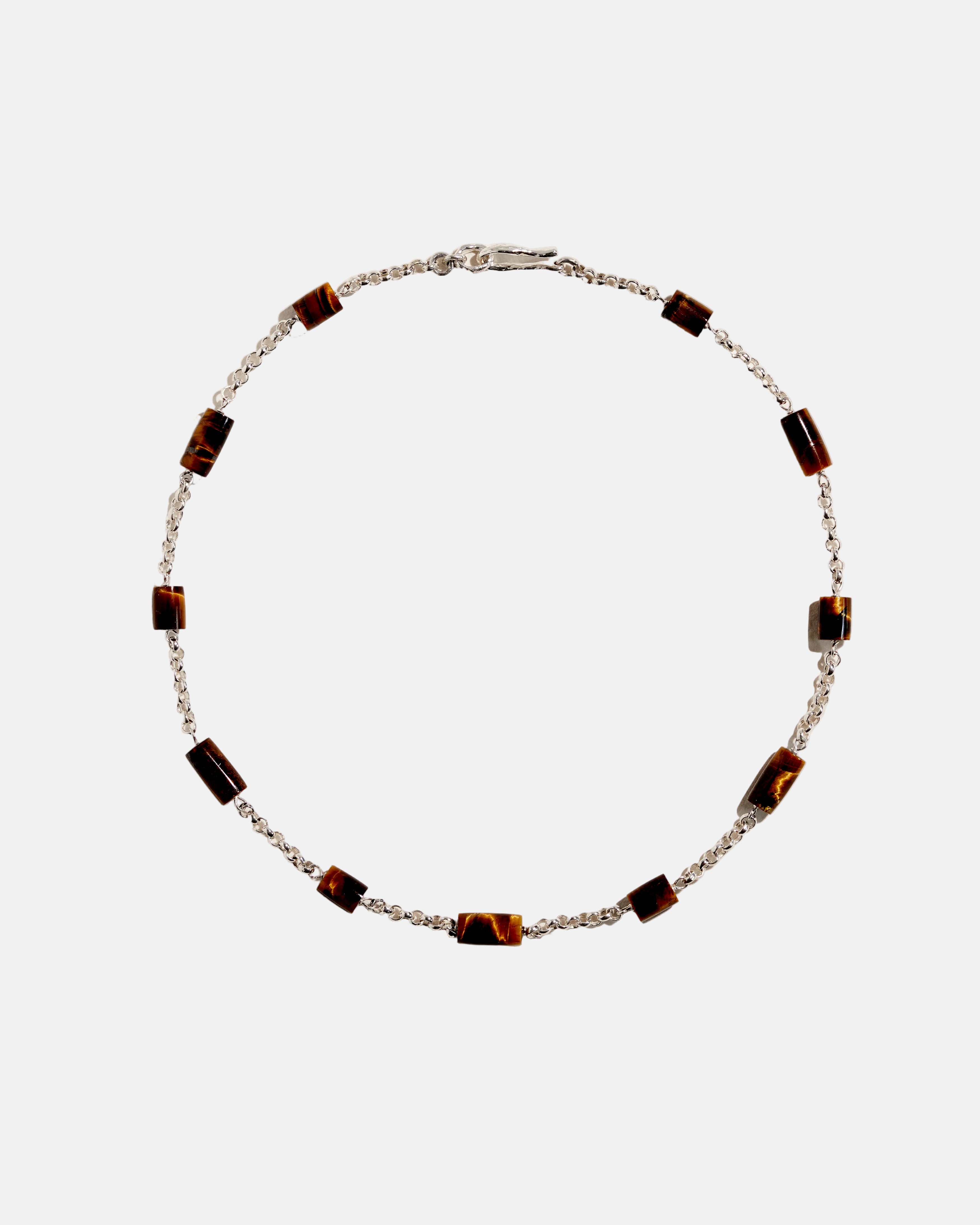 Astrid Necklace, Tiger's Eye by Pamela Love - At Present Jewelry