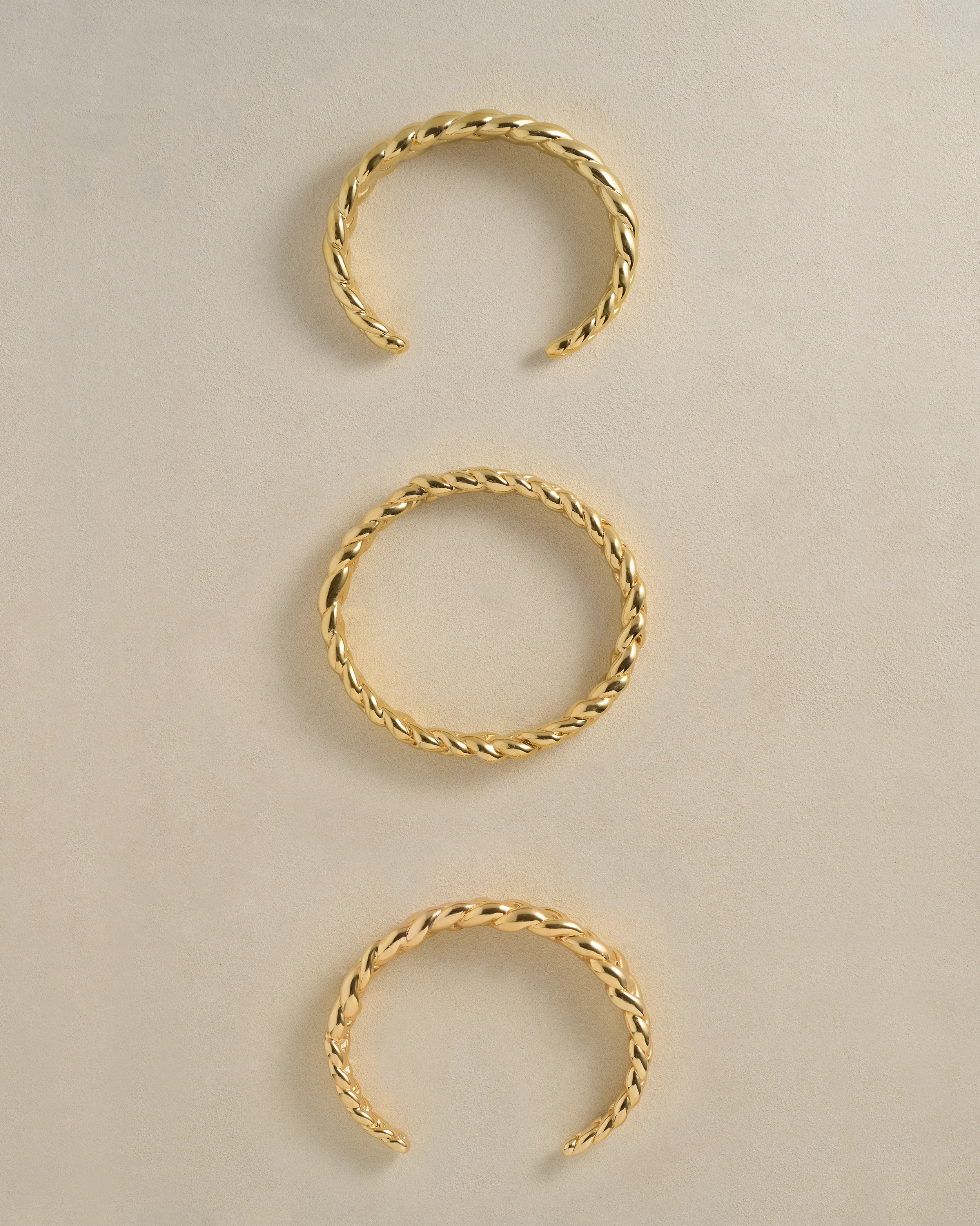 Pythia Bangle, Gold by Pamela Love - At Present Jewelry