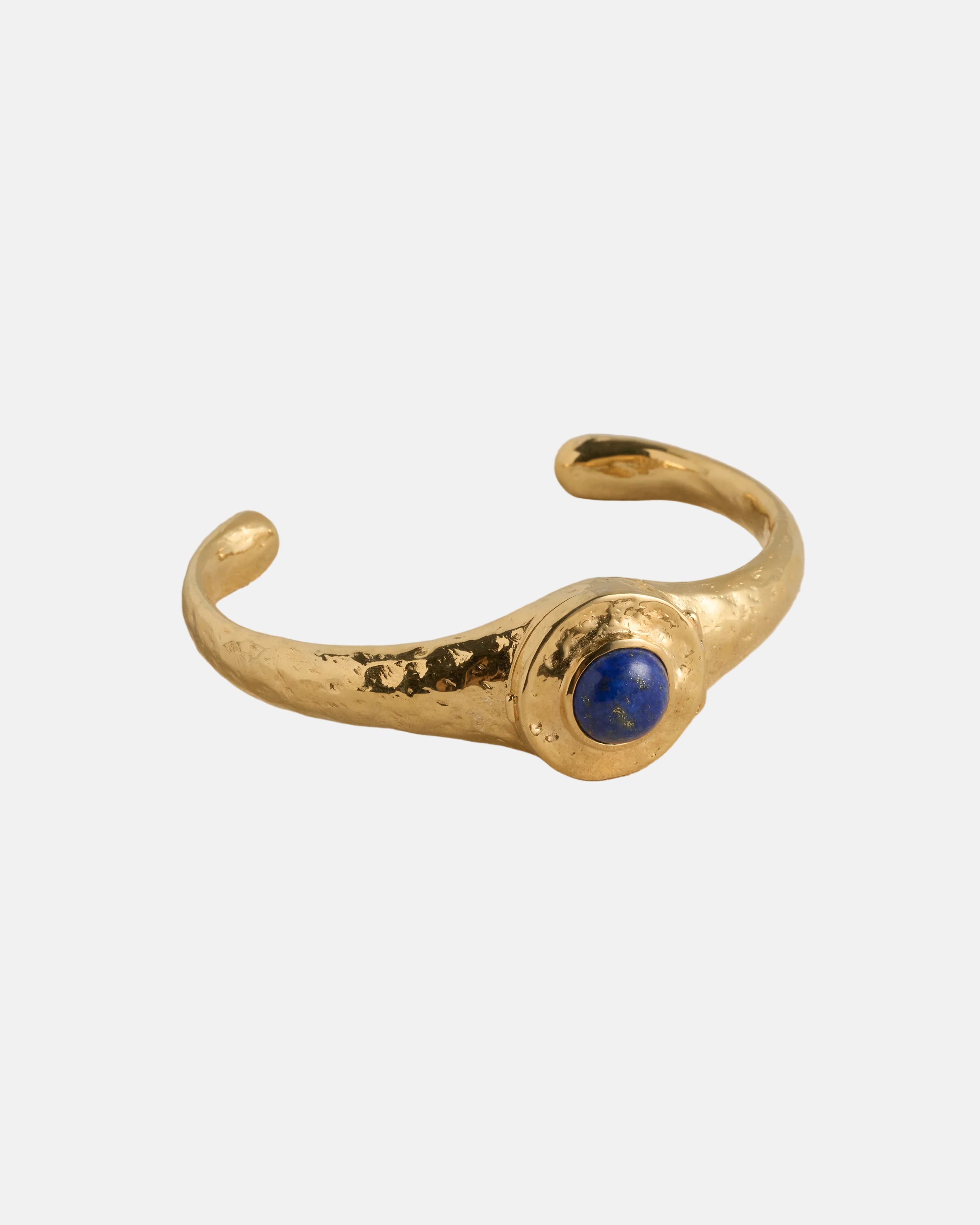 Vivianna Locket Cuff, Lapis by Pamela Love - At Present Jewelry