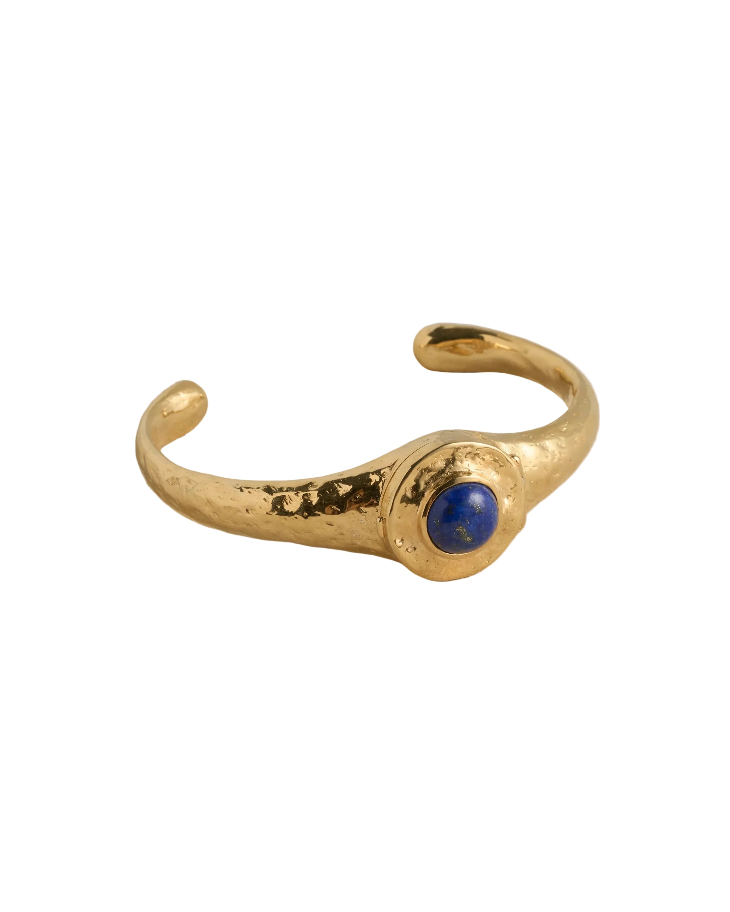 Vivianna Locket Cuff, Lapis by Pamela Love - At Present Jewelry