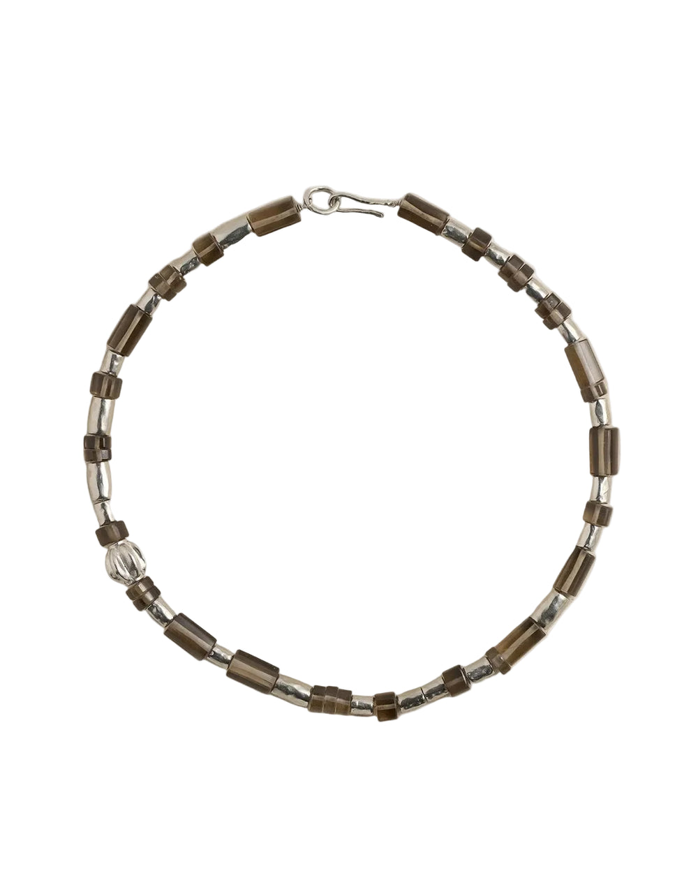 Valentine Necklace, Smoky Quartz by Pamela Love - At Present Jewelry