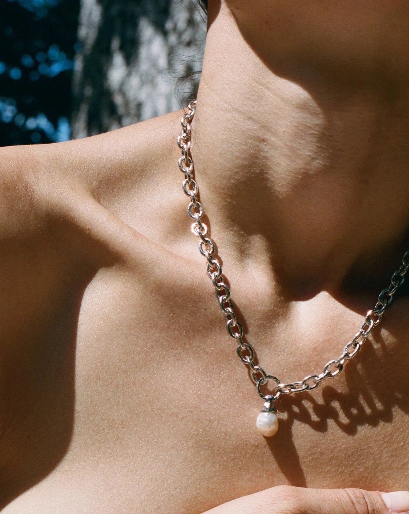 Damia Pendant, Silver by Pamela Love - At Present Jewelry