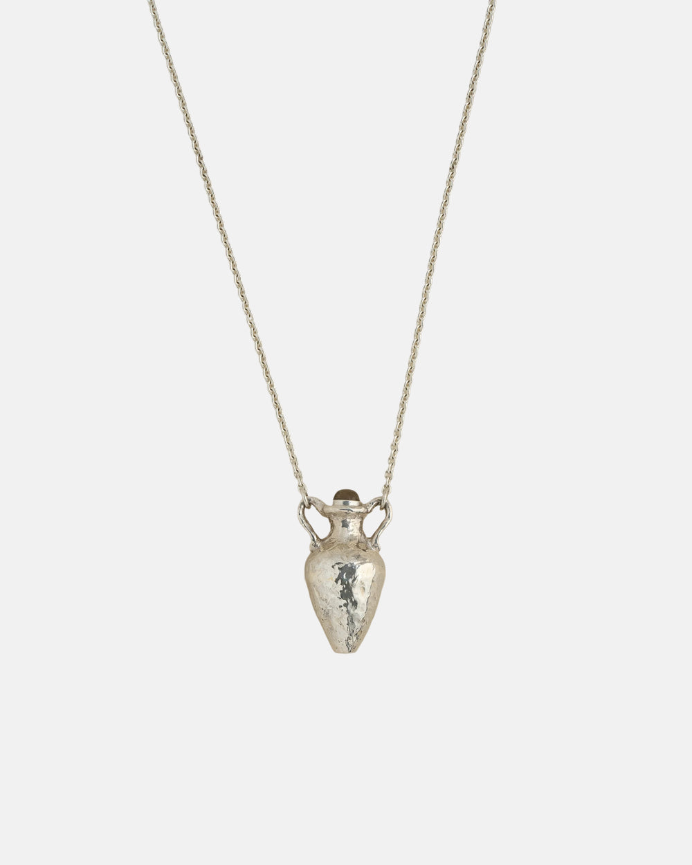 Perfume Amphora Necklace, Silver by Pamela Love - At Present Jewelry