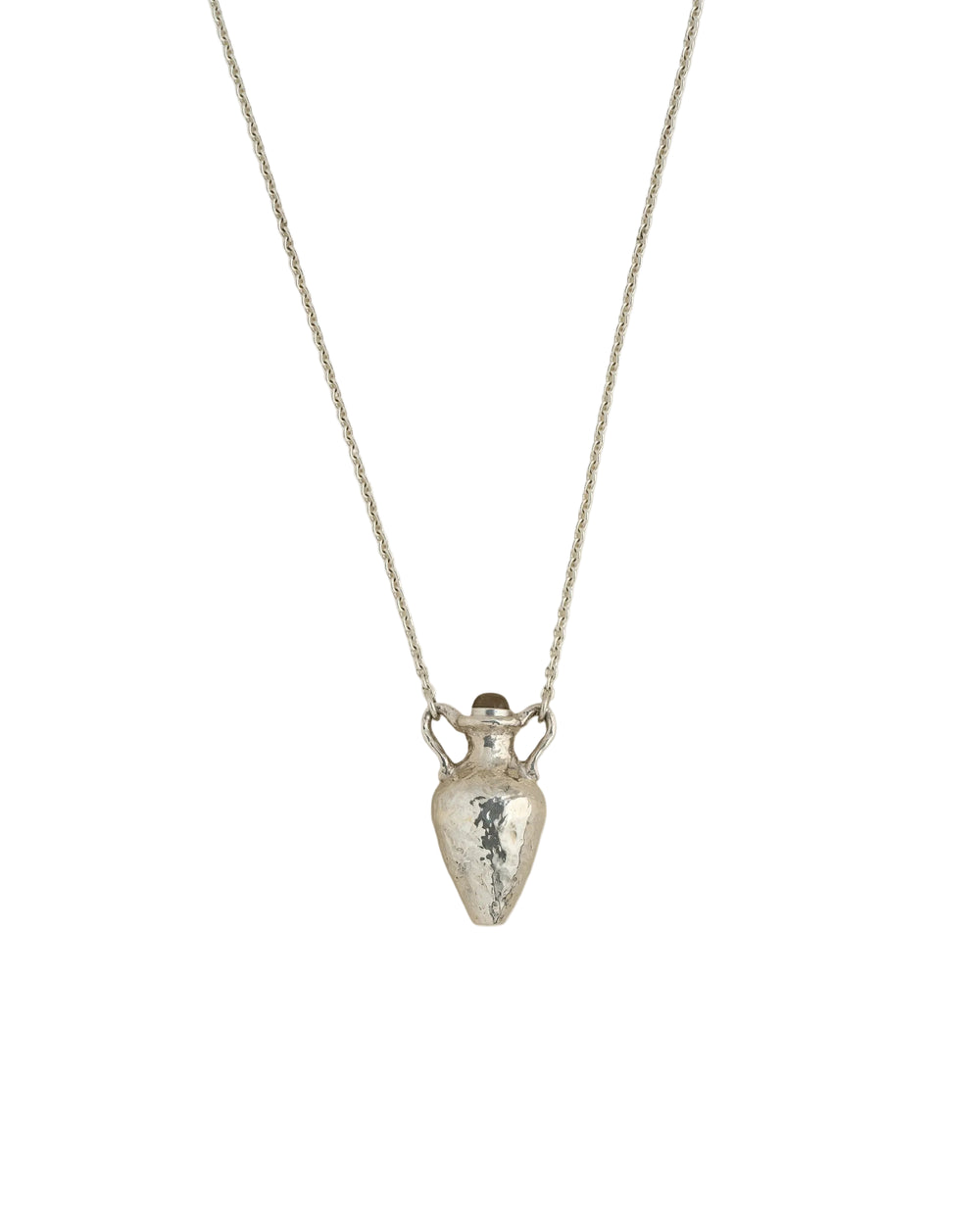 Perfume Amphora Necklace, Silver by Pamela Love - At Present Jewelry