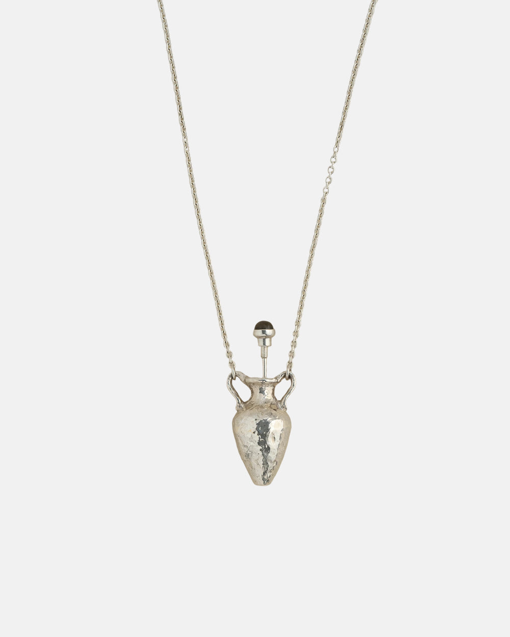 Perfume Amphora Necklace, Silver by Pamela Love - At Present Jewelry