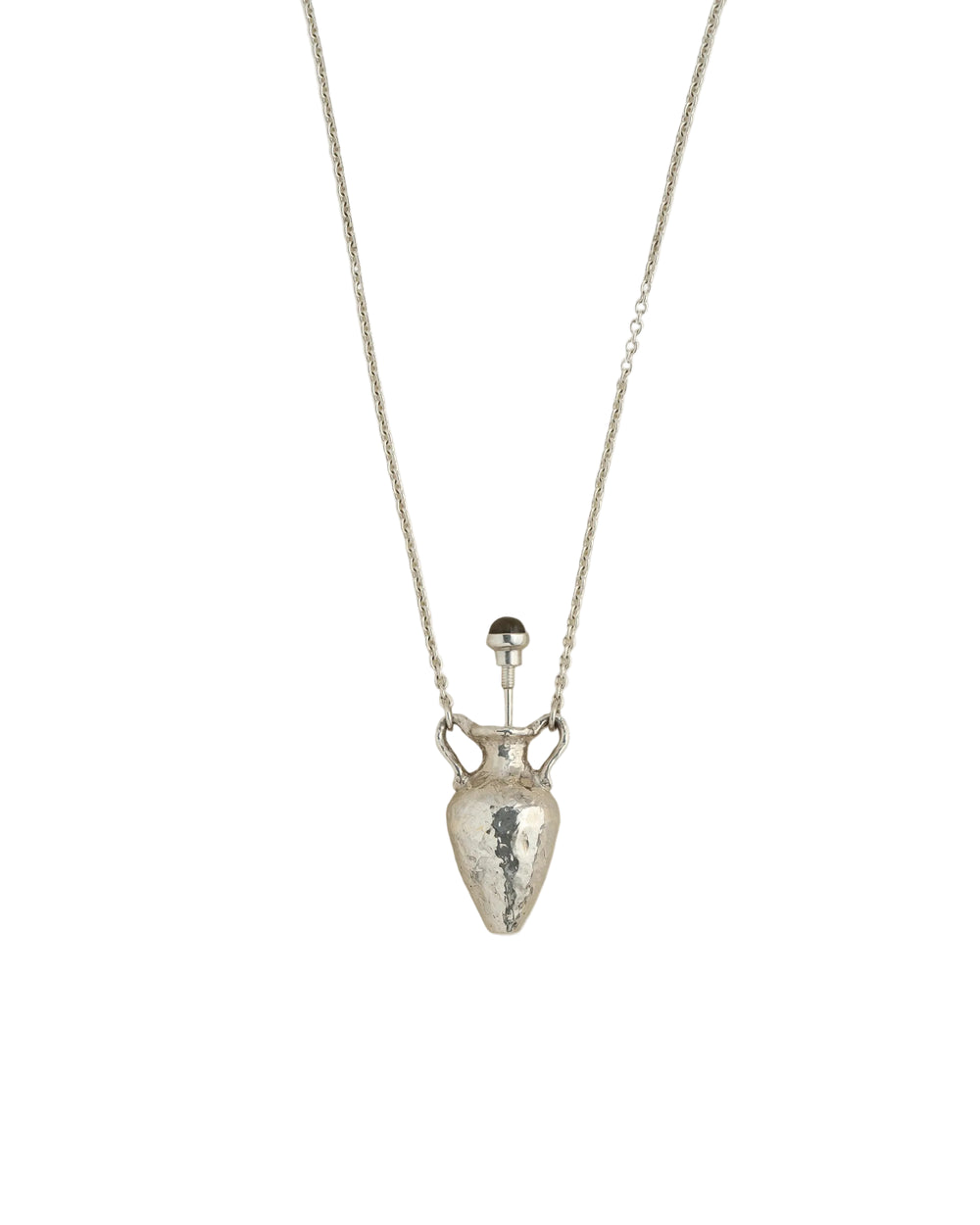Perfume Amphora Necklace, Silver by Pamela Love - At Present Jewelry