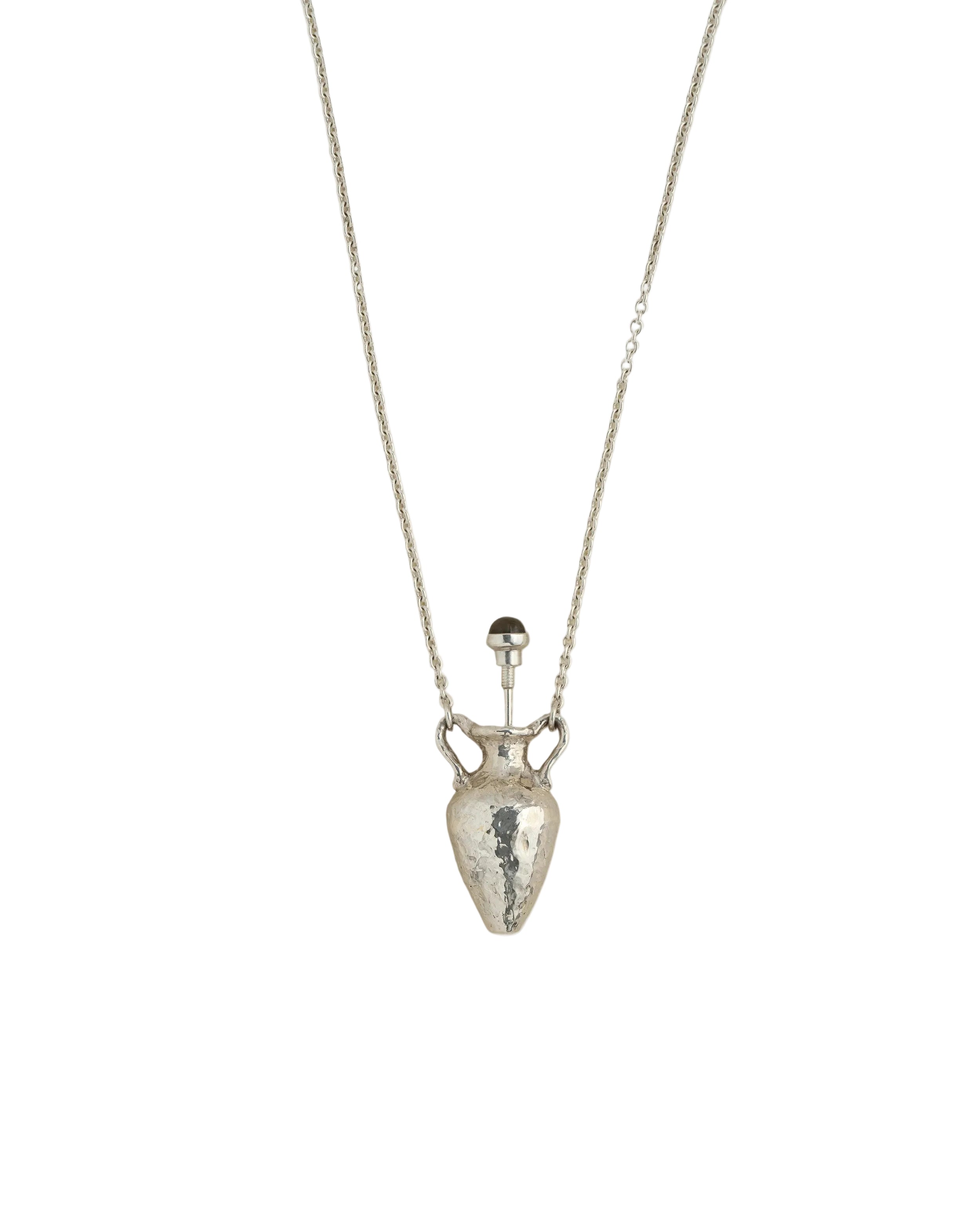 Perfume Amphora Necklace, Silver by Pamela Love - At Present Jewelry