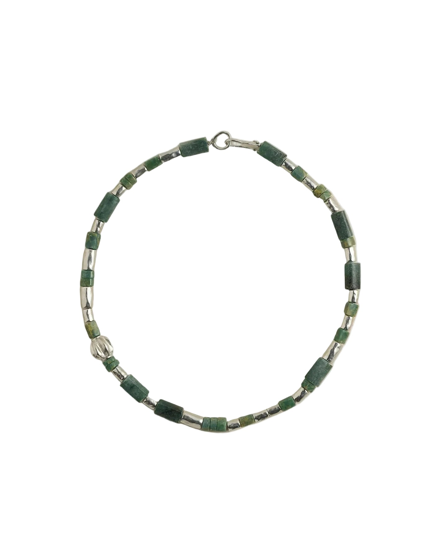 Valentine Necklace, Green Jade by Pamela Love - At Present Jewelry