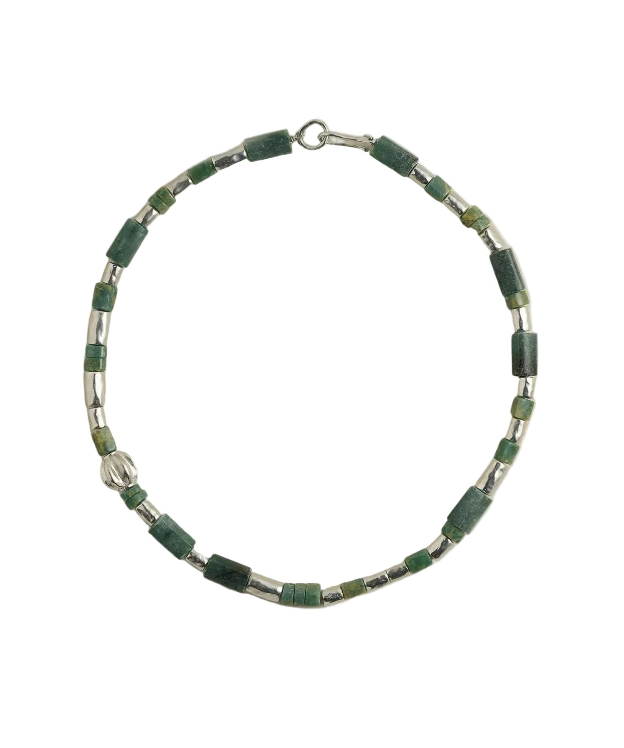Valentine Necklace, Green Jade by Pamela Love - At Present Jewelry