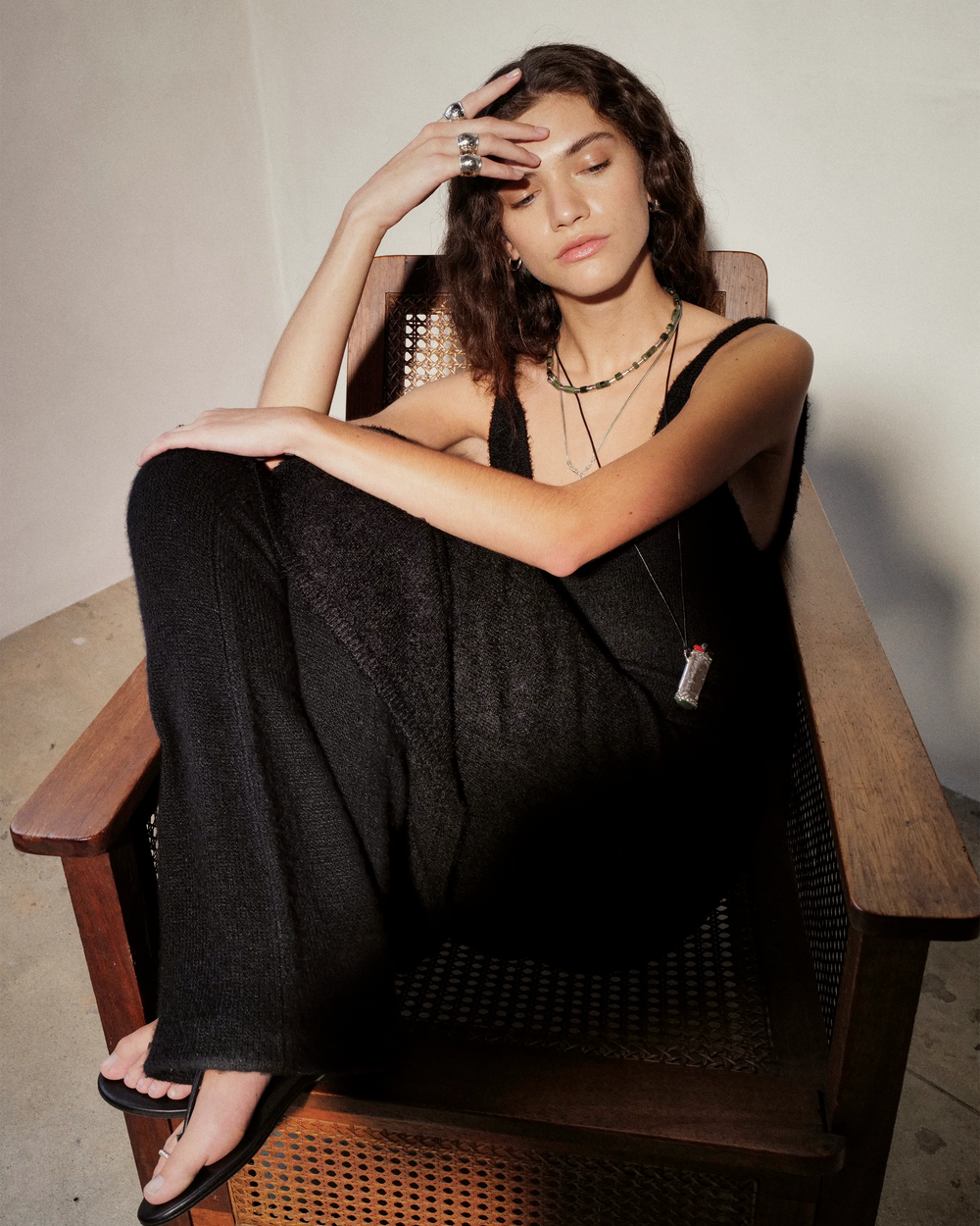 Valentine Necklace, Green Jade by Pamela Love - At Present Jewelry