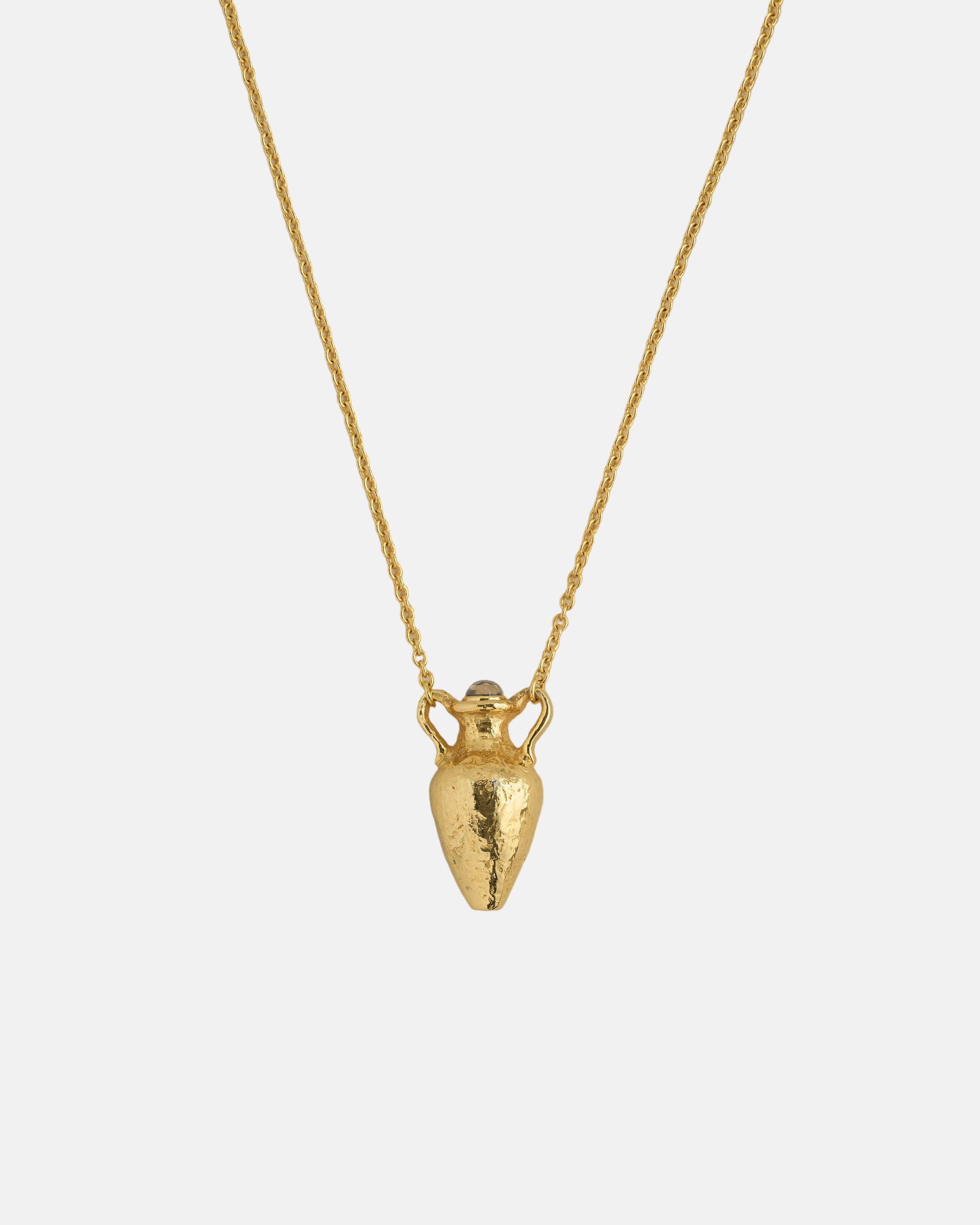 Perfume Amphora Necklace, Gold by Pamela Love - At Present Jewelry