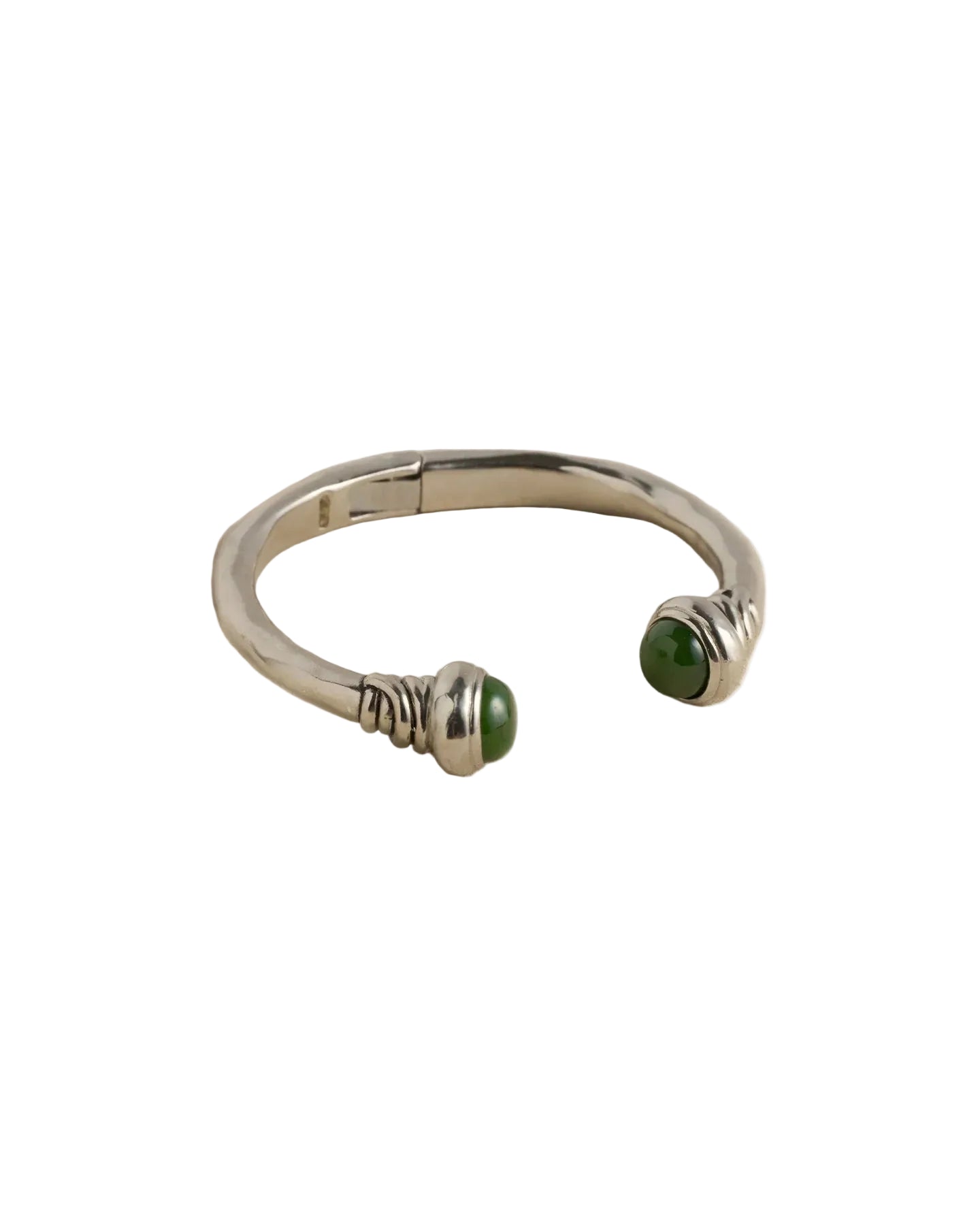Paloma Cuff, Green Jade by Pamela Love - At Present Jewelry