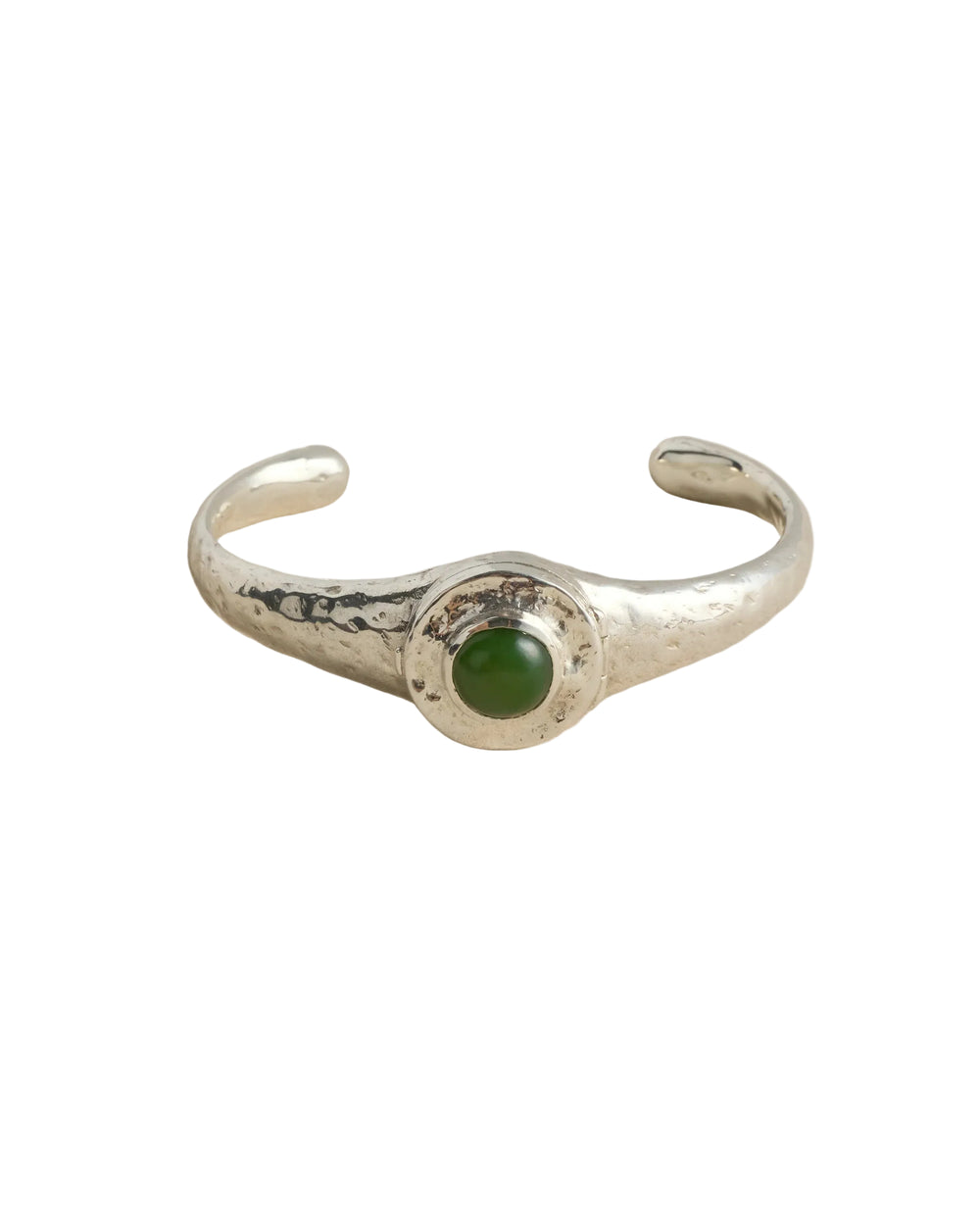 Vivianna Locket Cuff, Green Jade by Pamela Love - At Present Jewelry