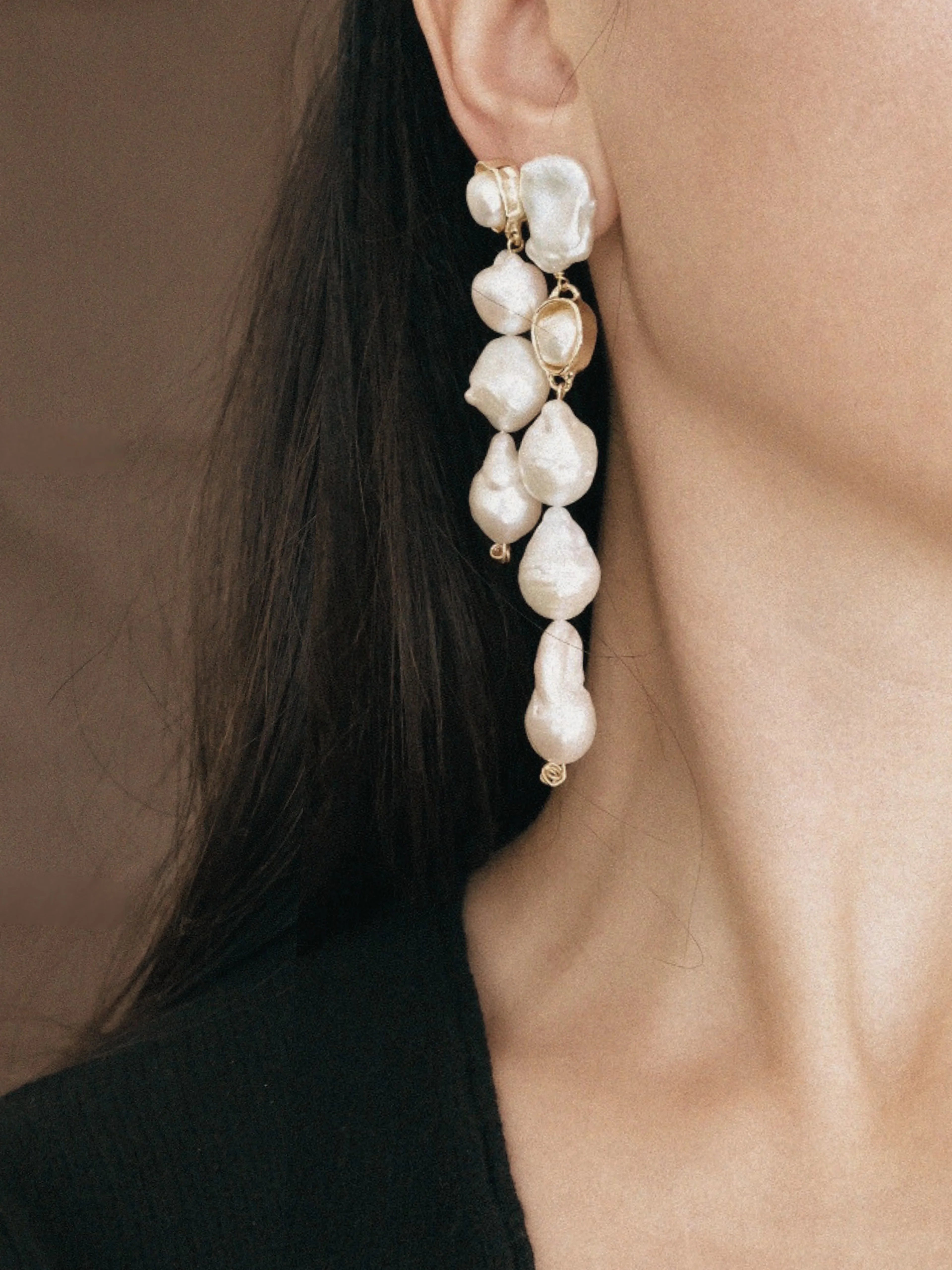 Baroque Earrings by Anita Berisha - At Present Jewelry