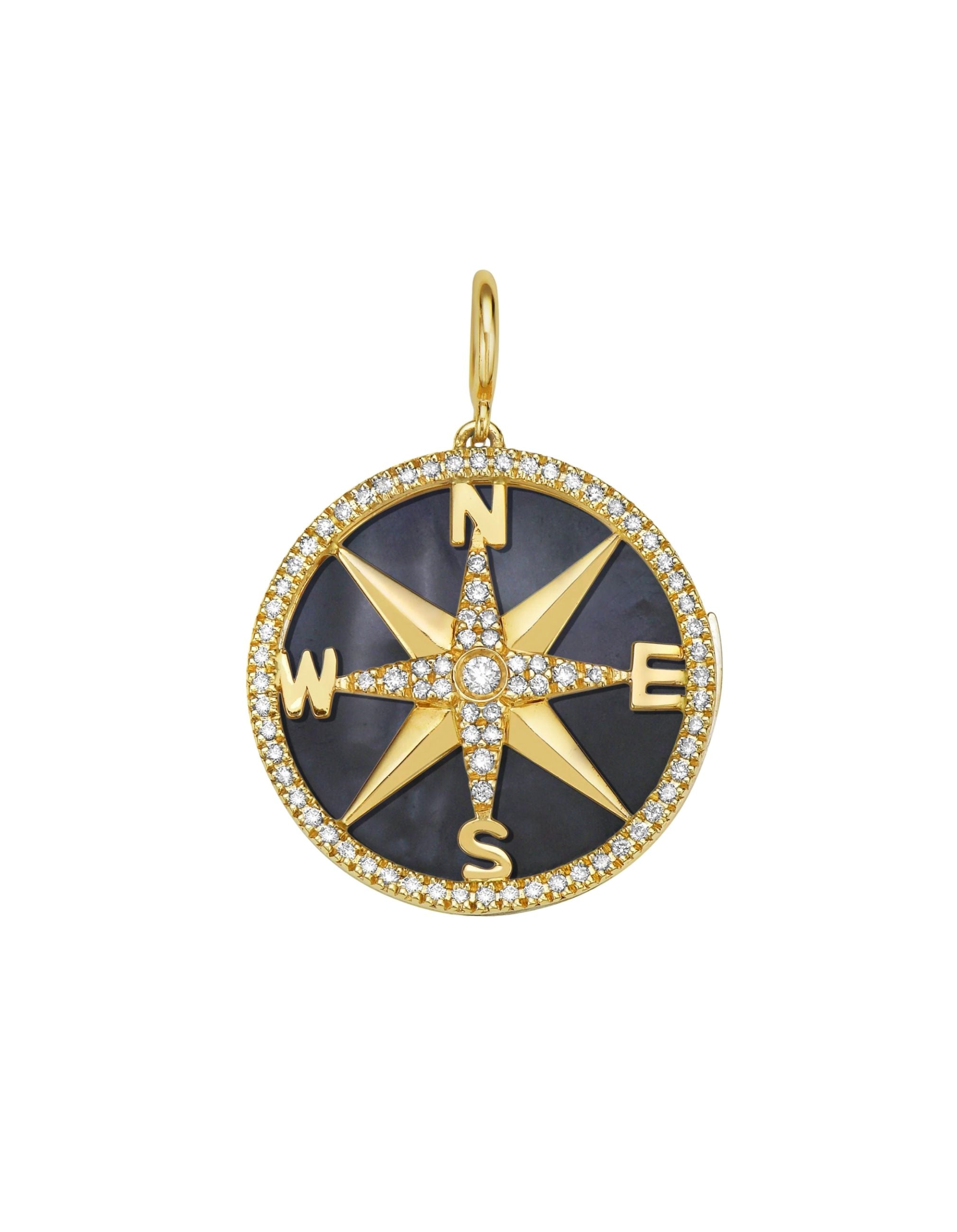 Seasons Compass Interchangeable Gemstone Charm