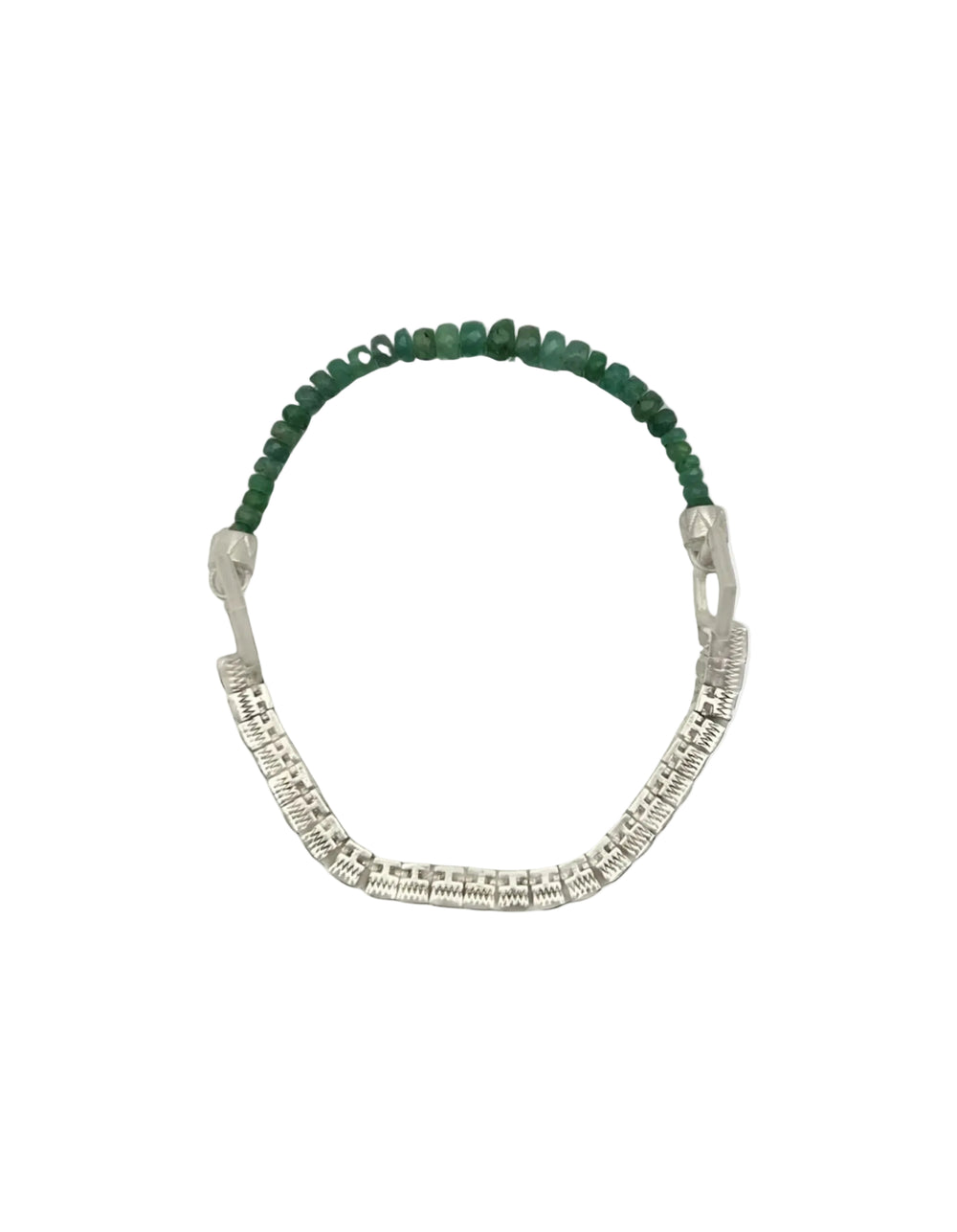 Chameleon Bracelet, Emerald by ELIBURCH - At Present Jewelry